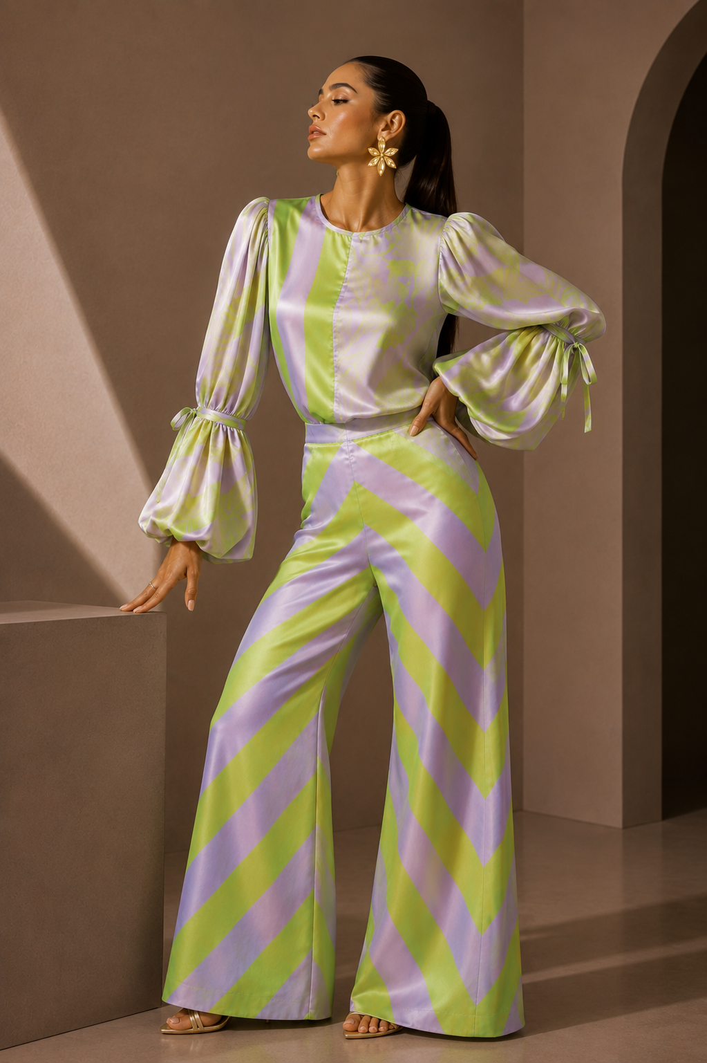 Blusa Cantor Rayas Amarillas