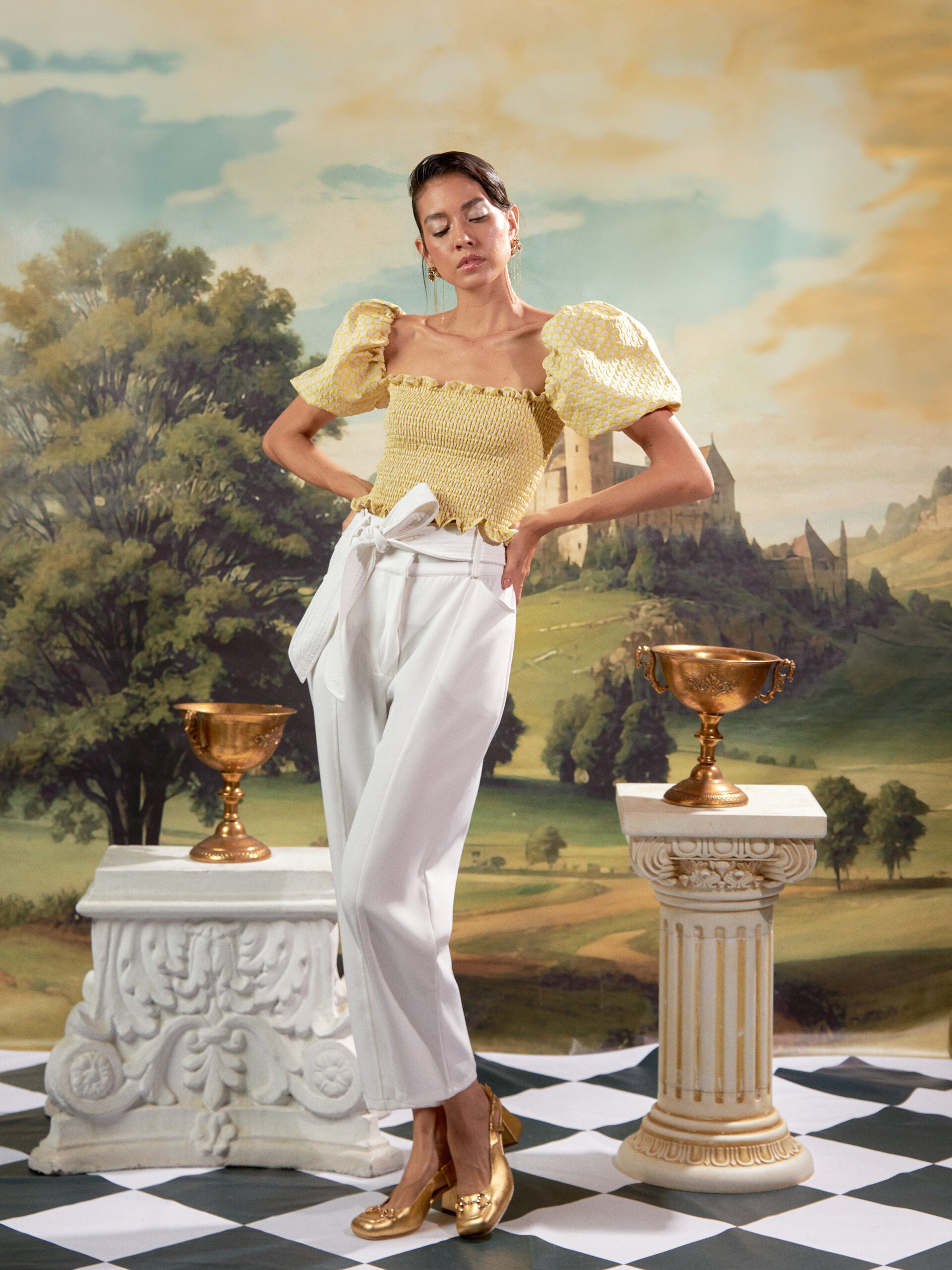 Blusa Baudo Amarillo