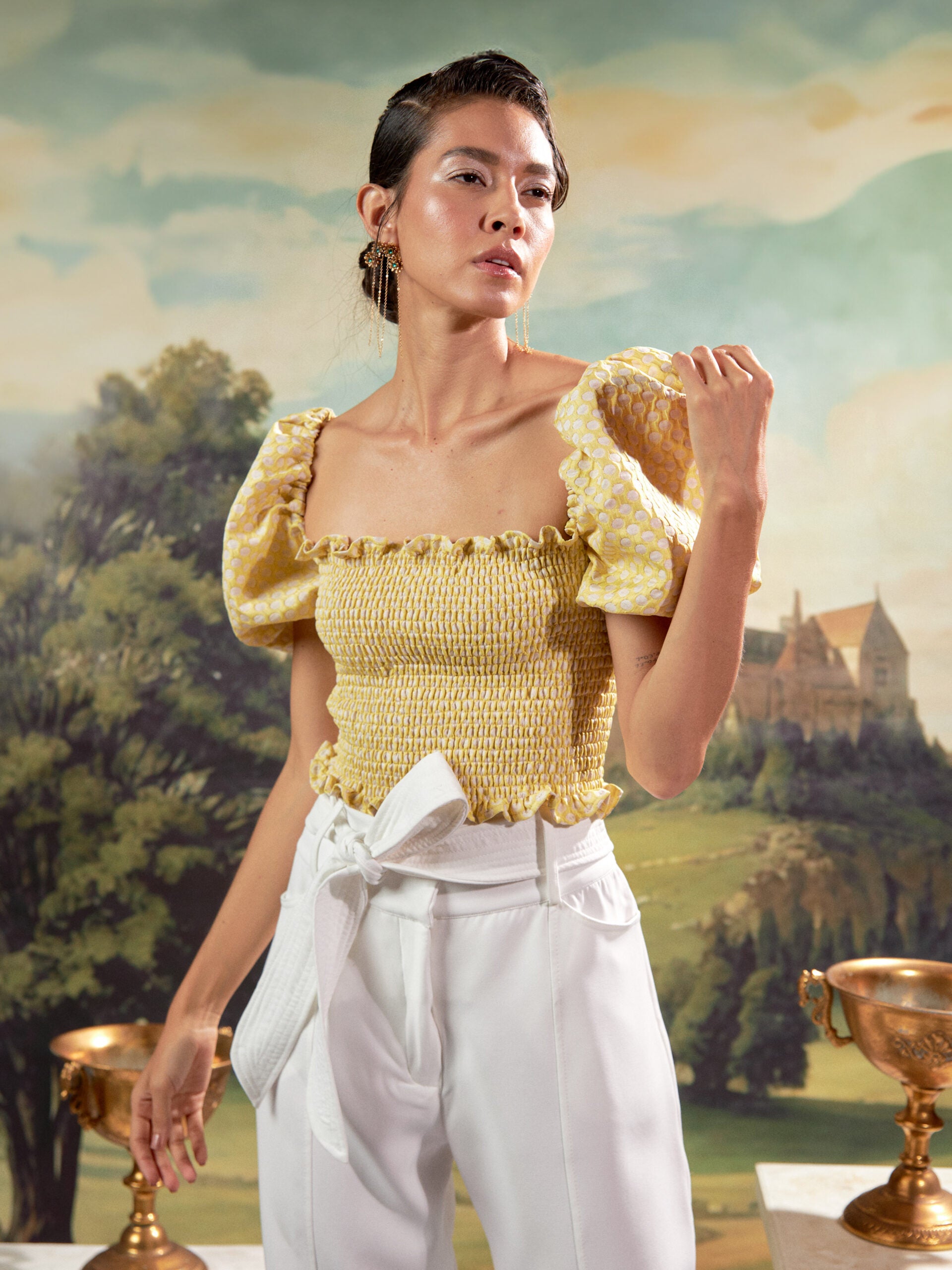 Blusa Baudo Amarillo