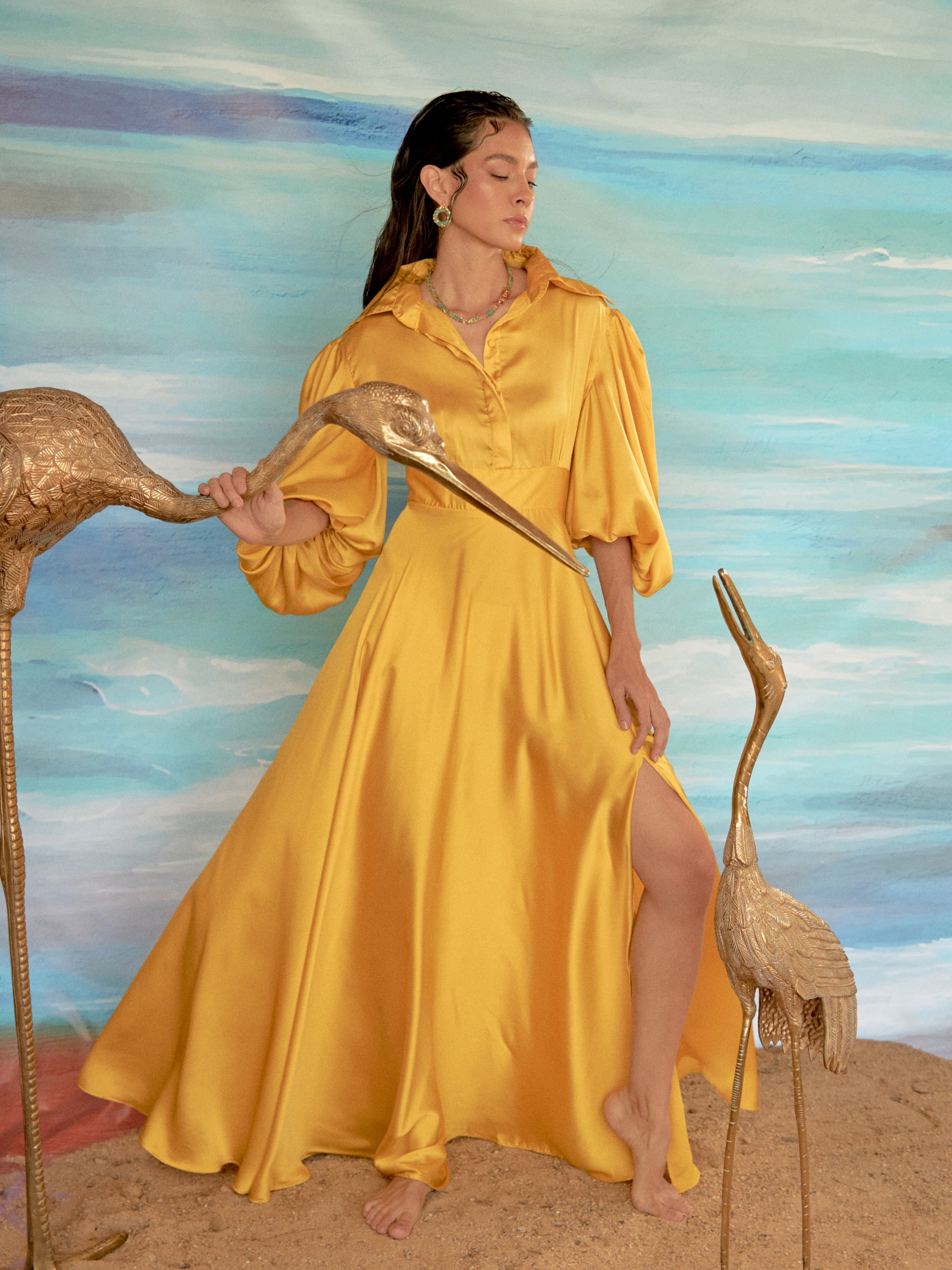 Vestido Ono Amarillo