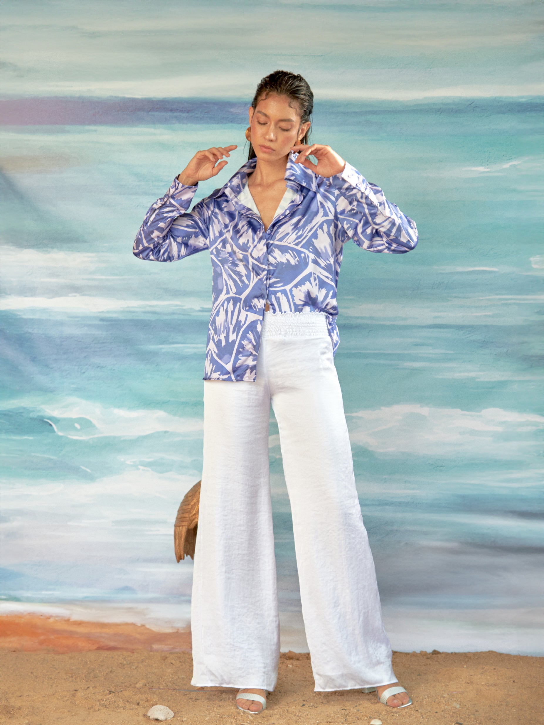 Blusa Klasik Tortuga Carey Azul