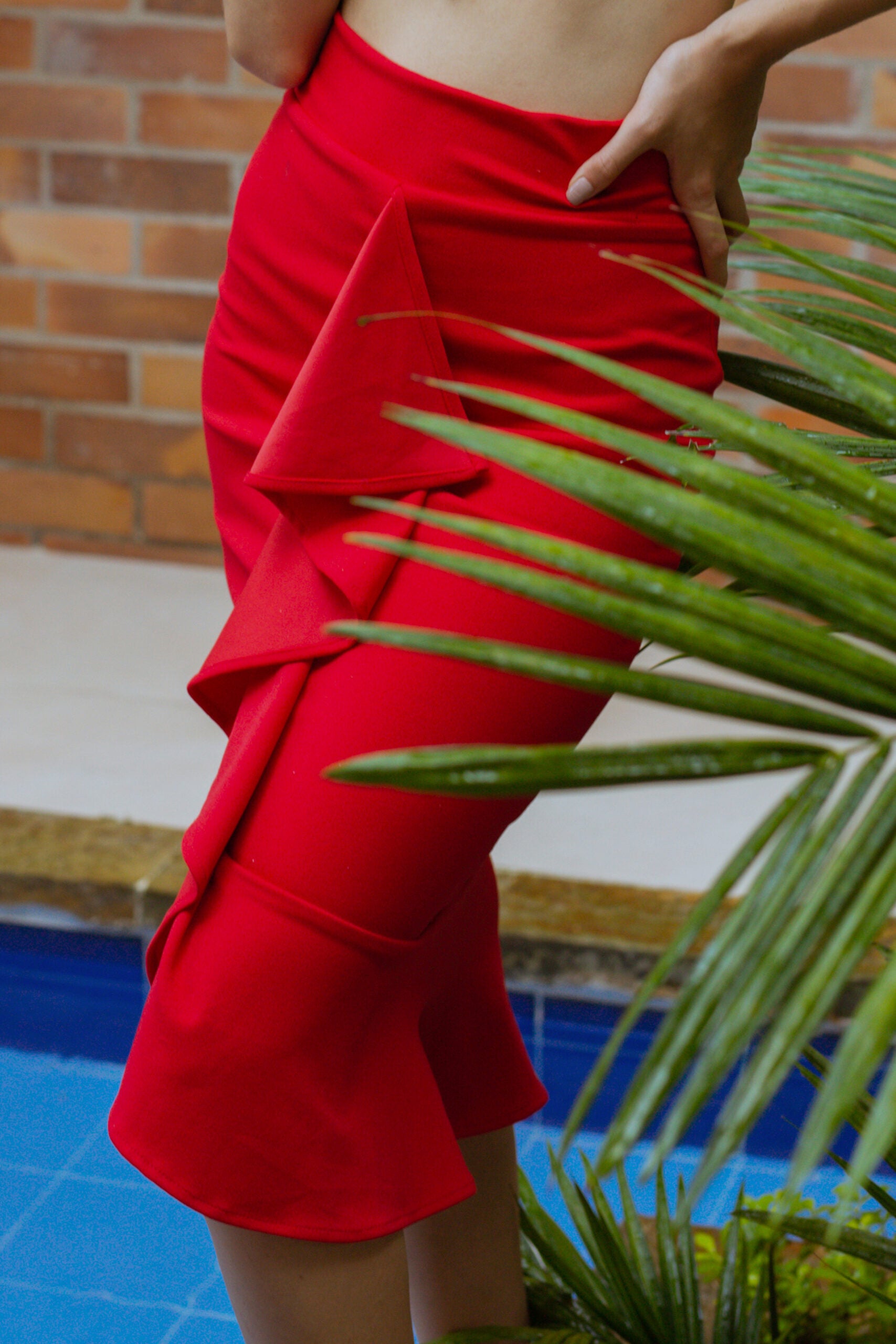 Falda Tania Rojo