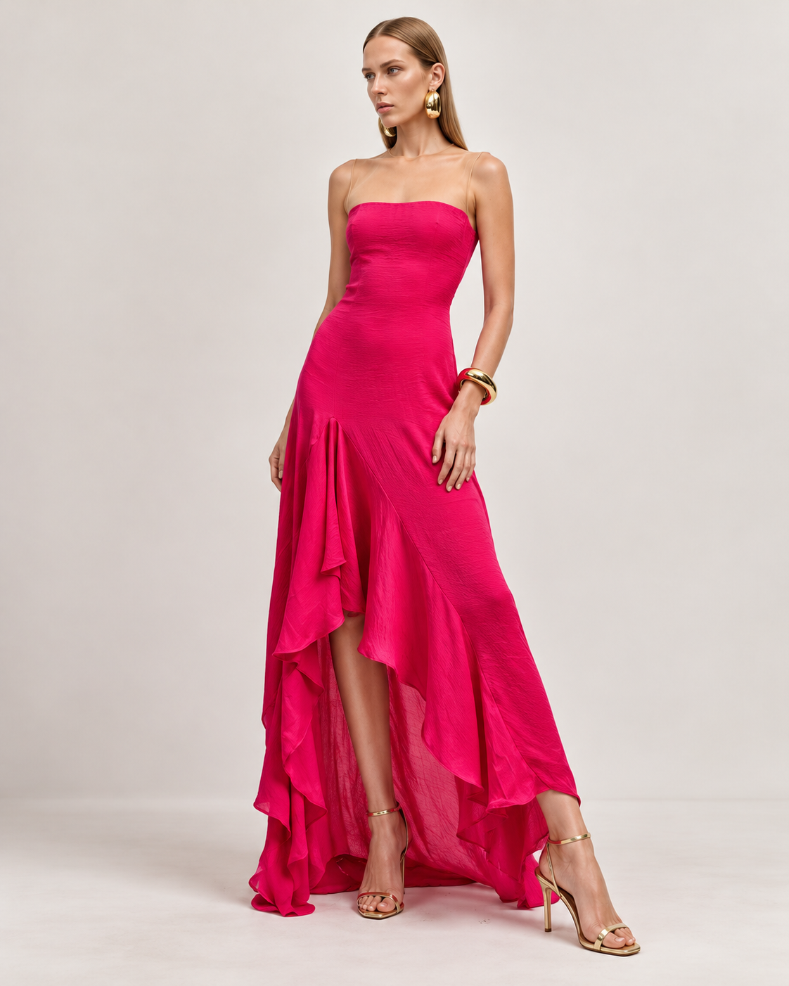 Vestido Inoa Fucsia