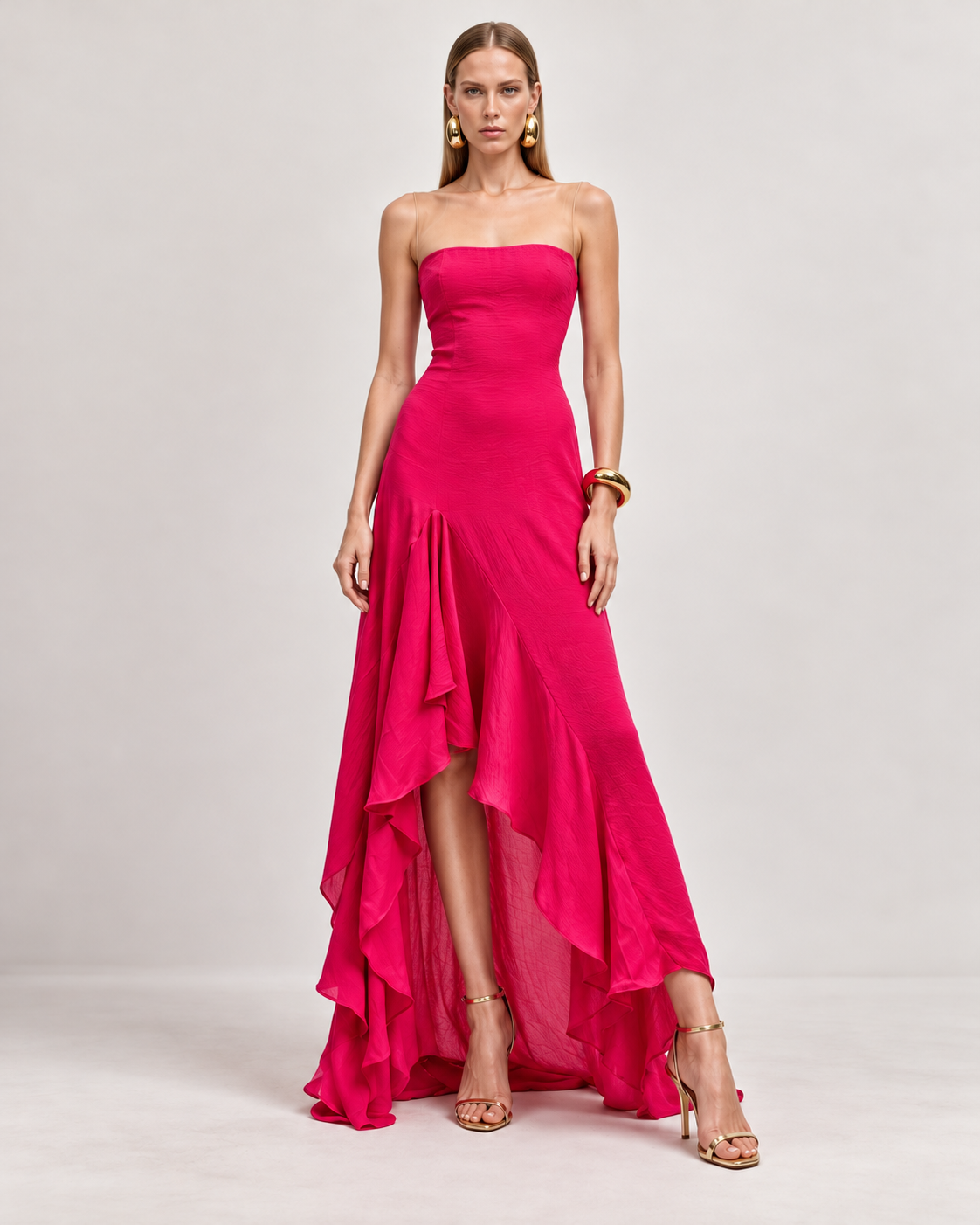 Vestido Inoa Fucsia