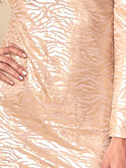 Vestido Lentejuelas Rosado