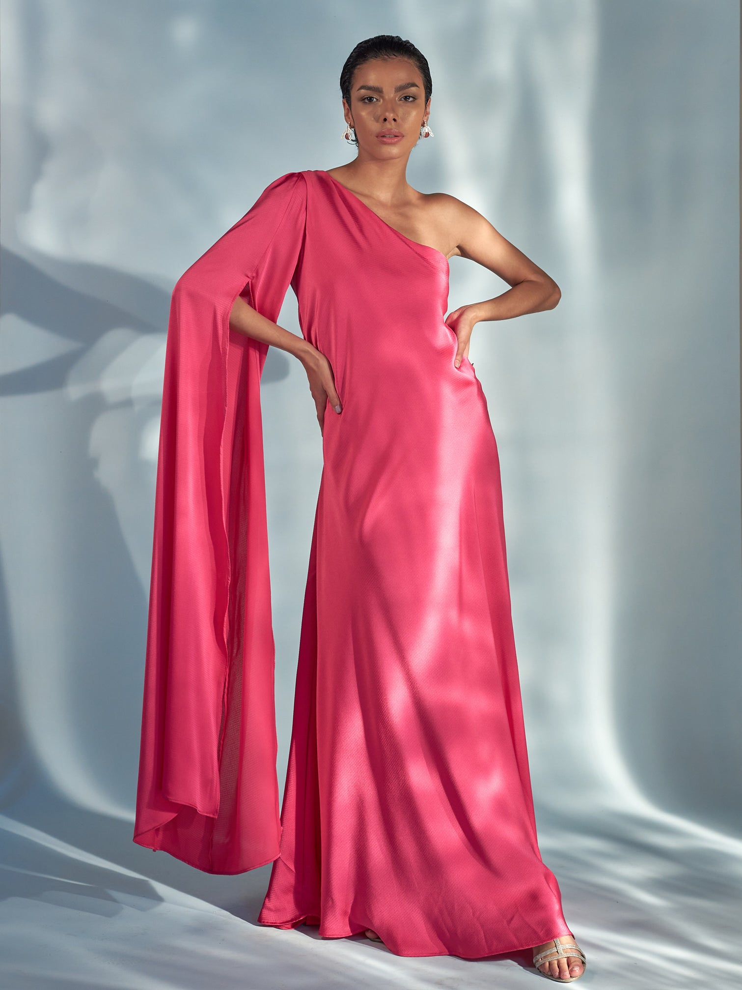 Vestido Sinai Fucsia