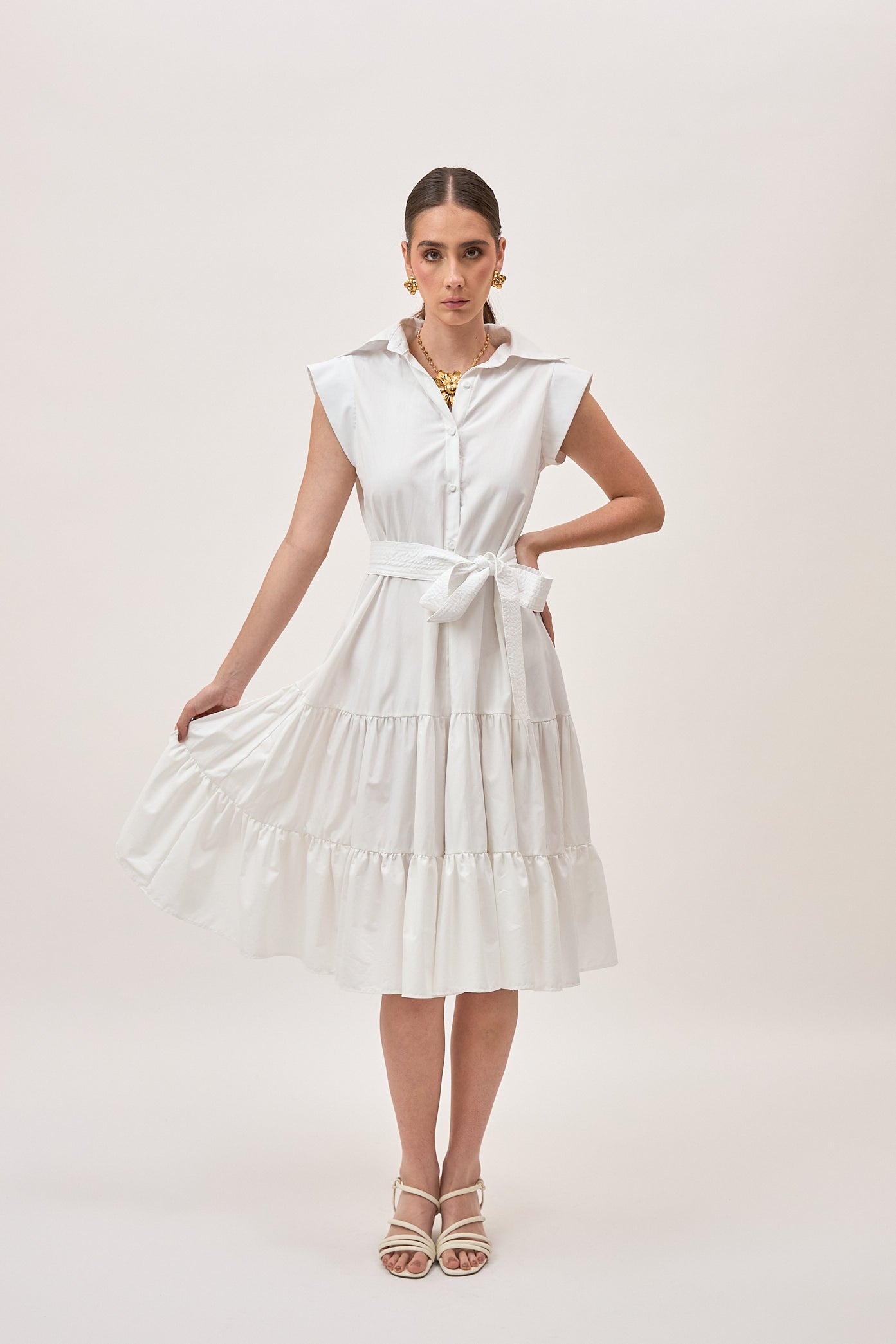Vestido Puerta 2 Blanco