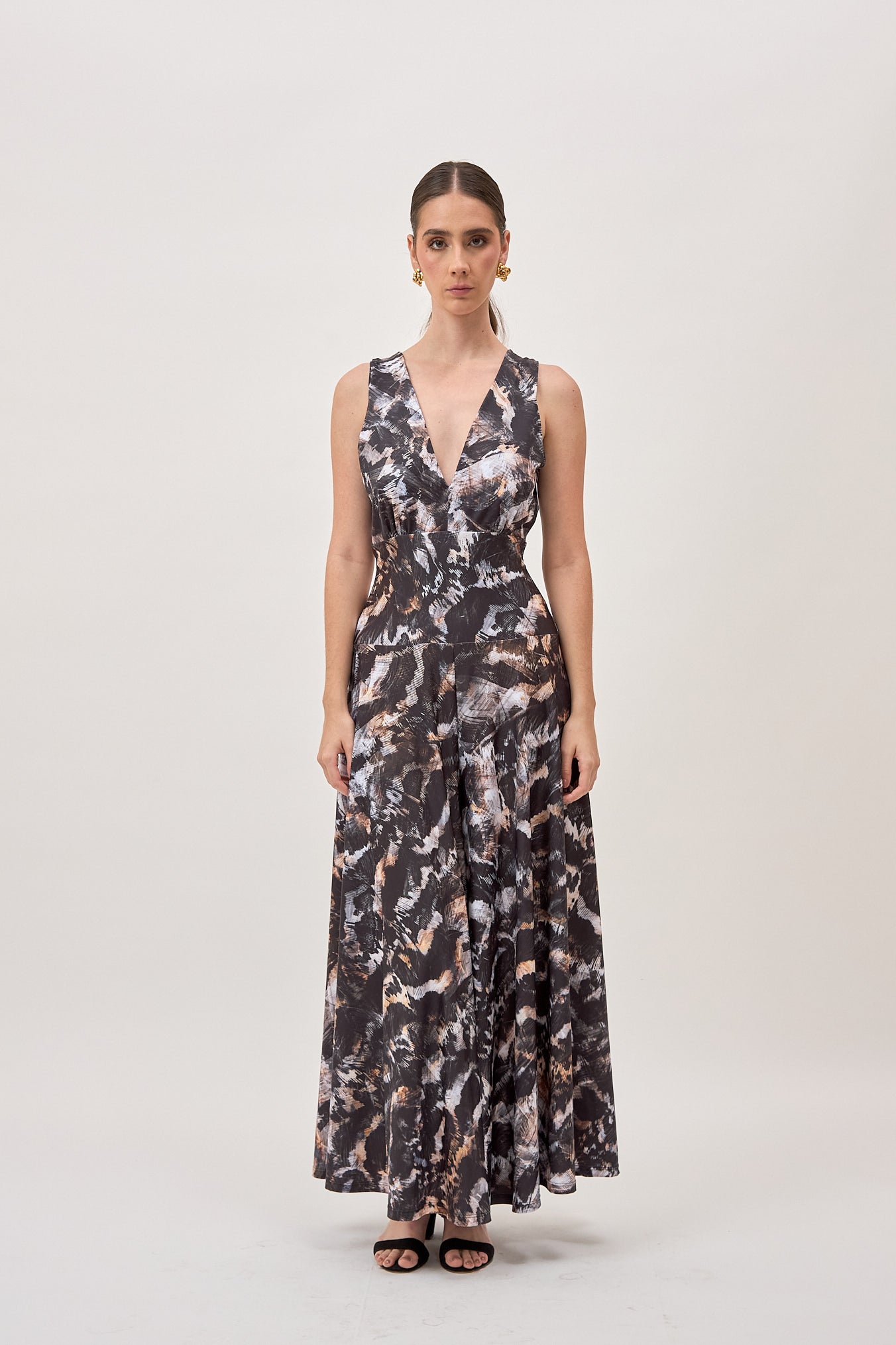 Enterizo Arena Feathers Negro