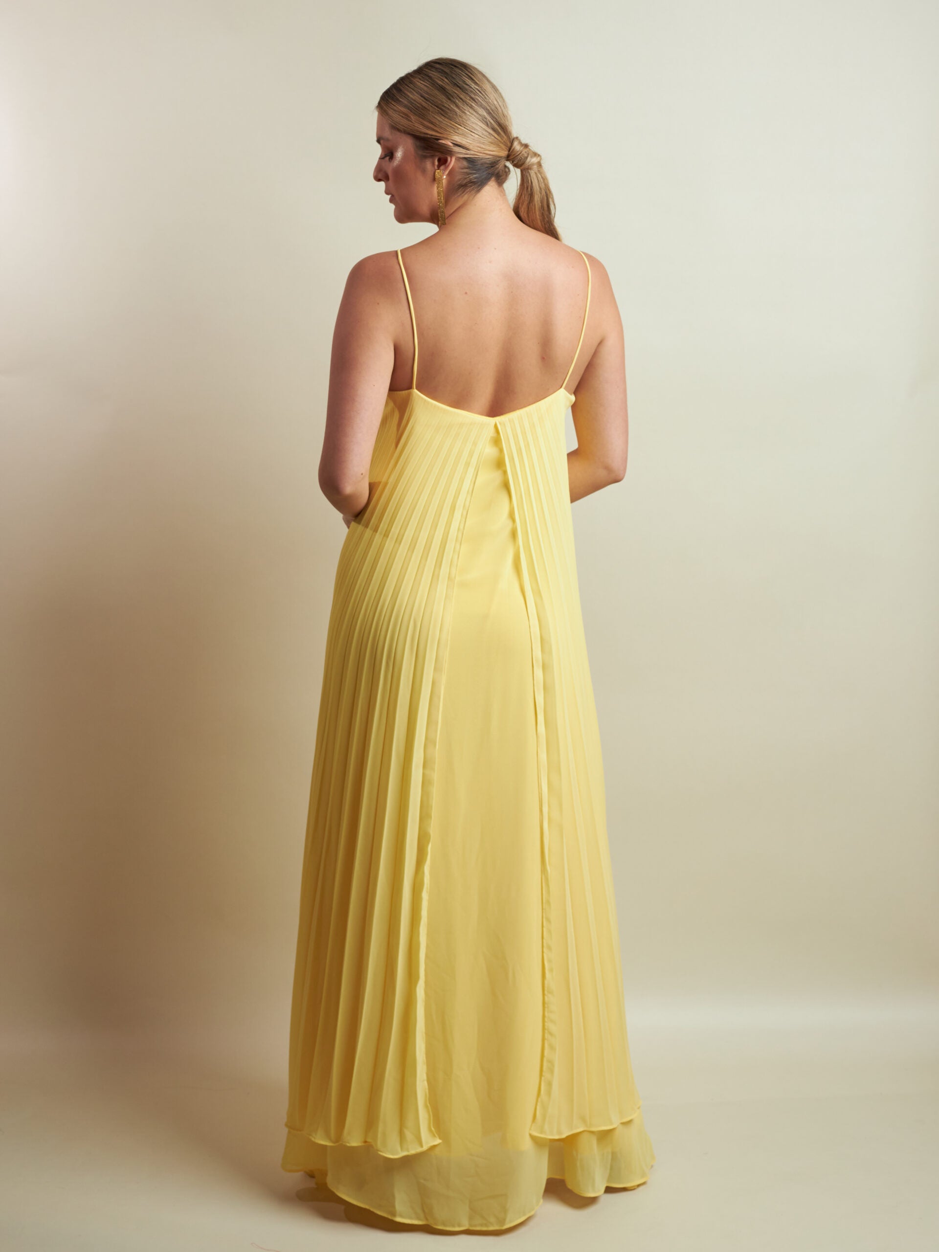 Vestido Suarez Amarillo