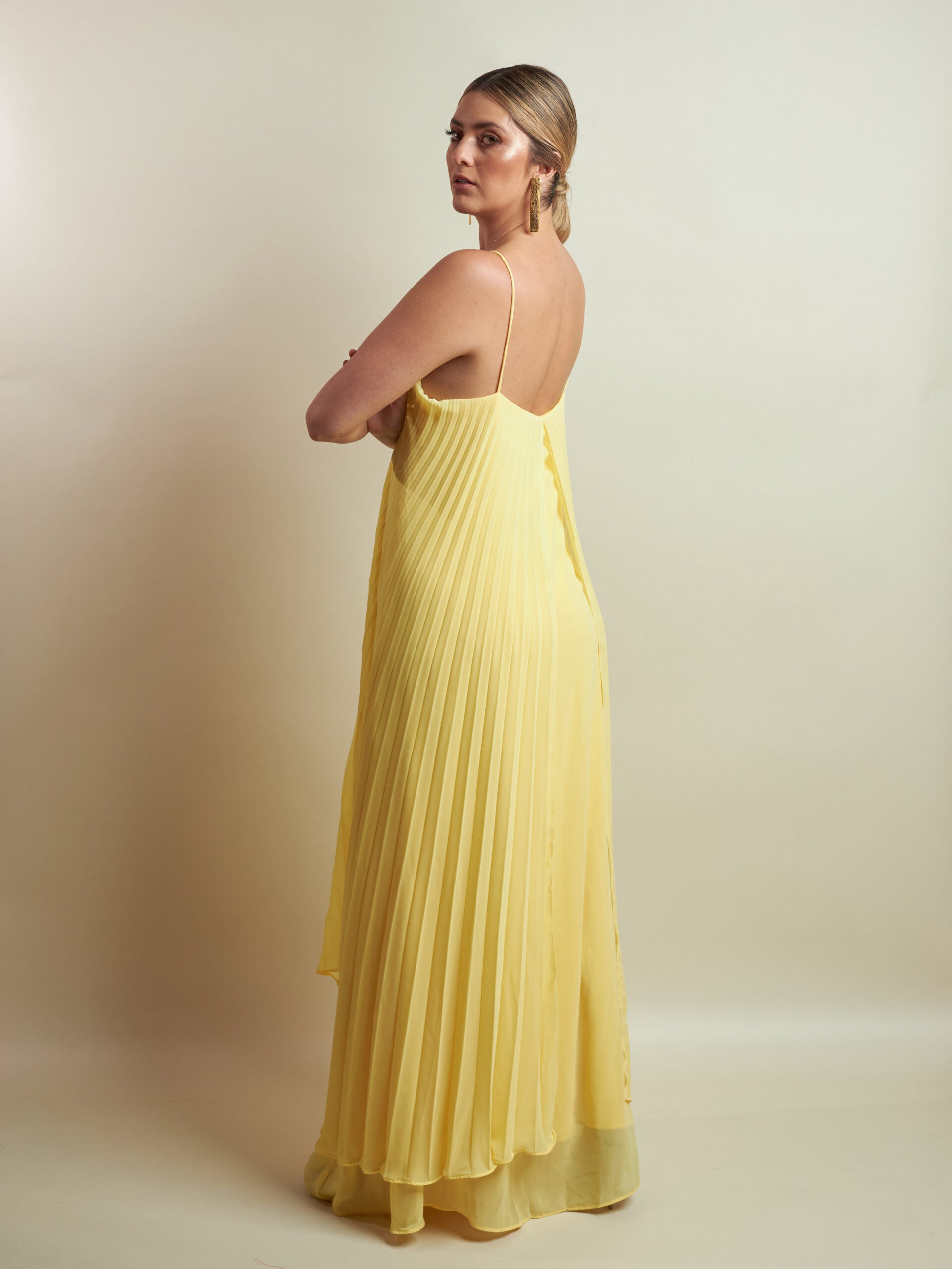 Vestido Suarez Amarillo