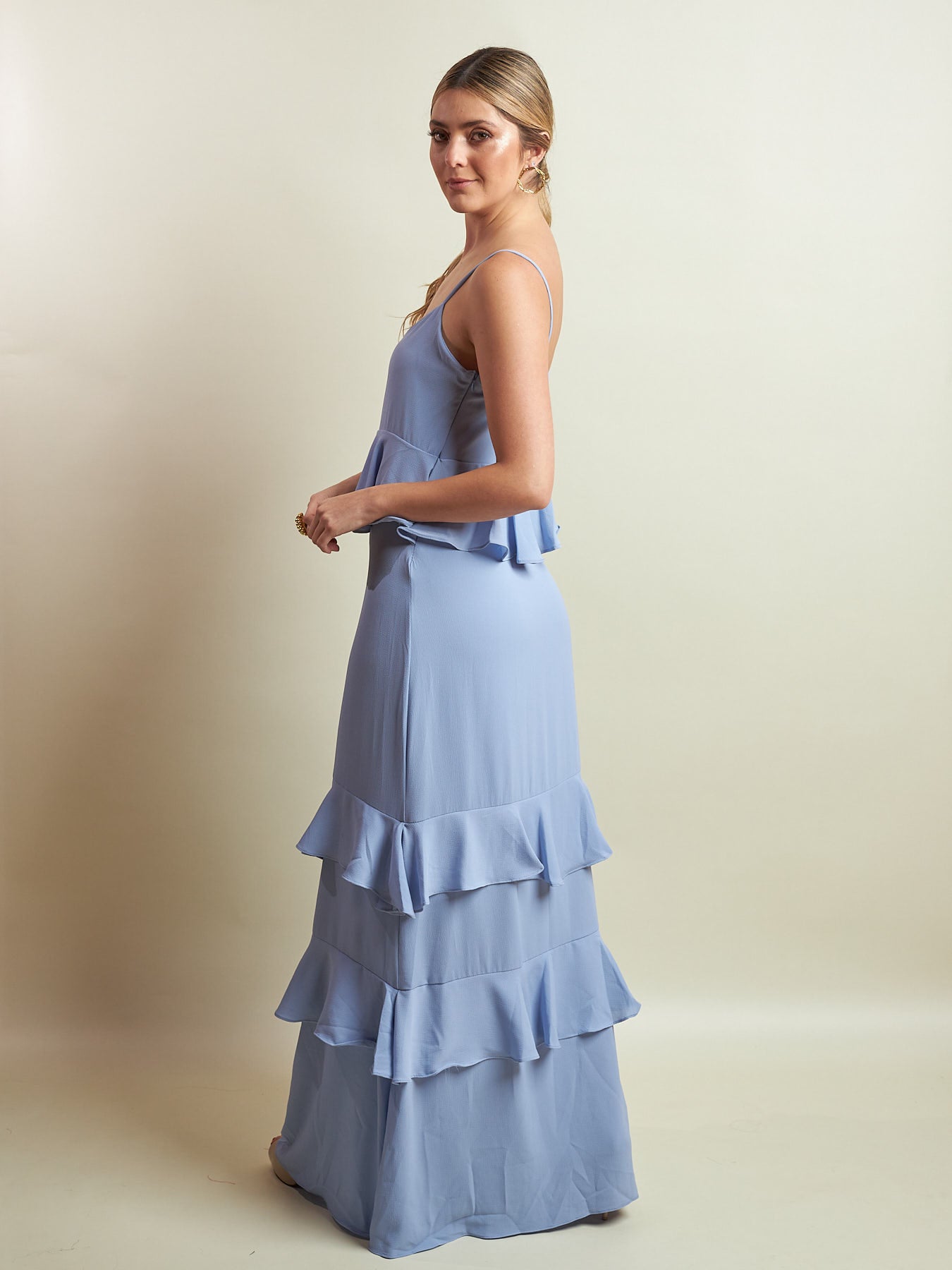 Vestido Acry Celeste