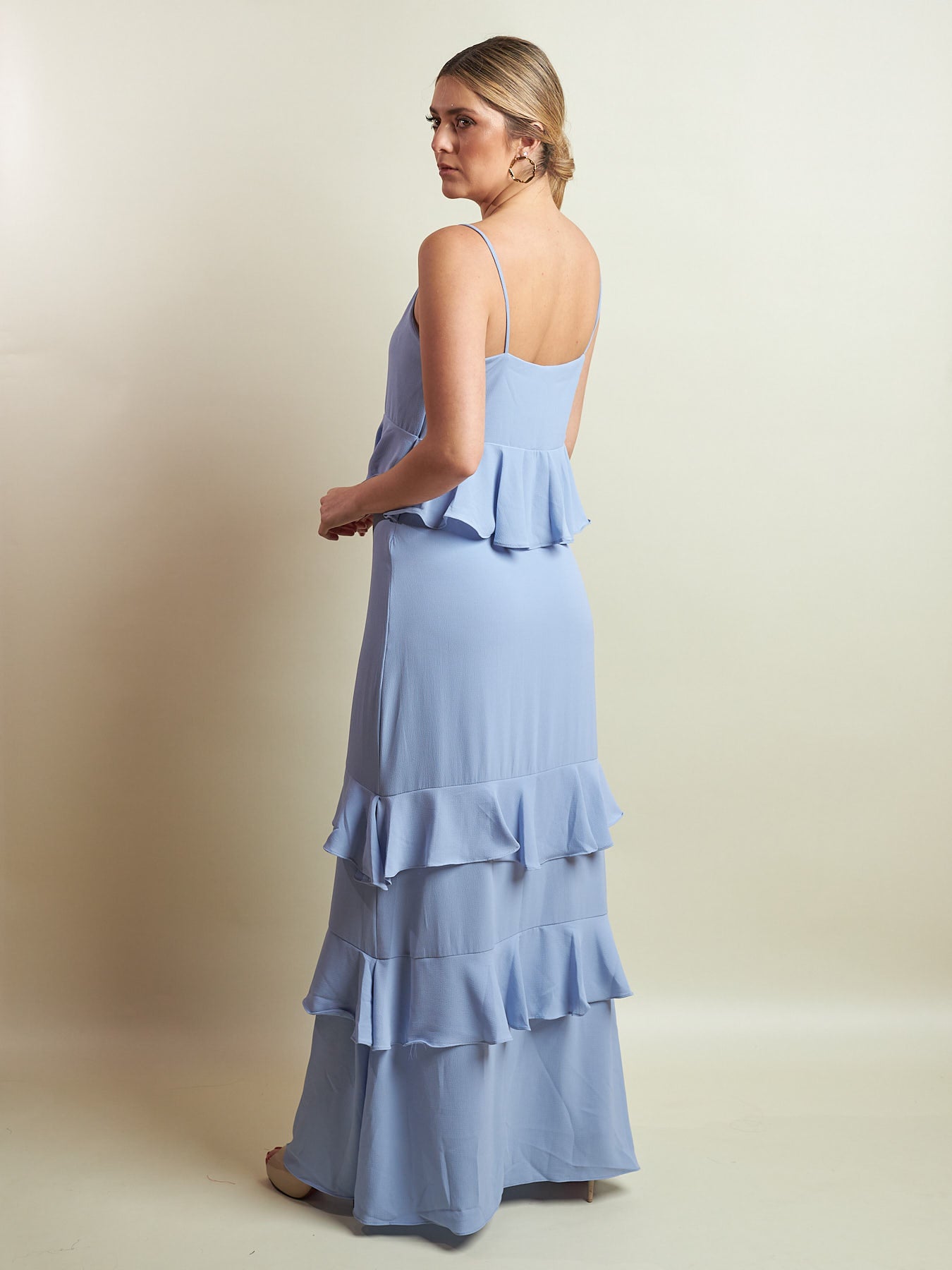 Vestido Acry Celeste
