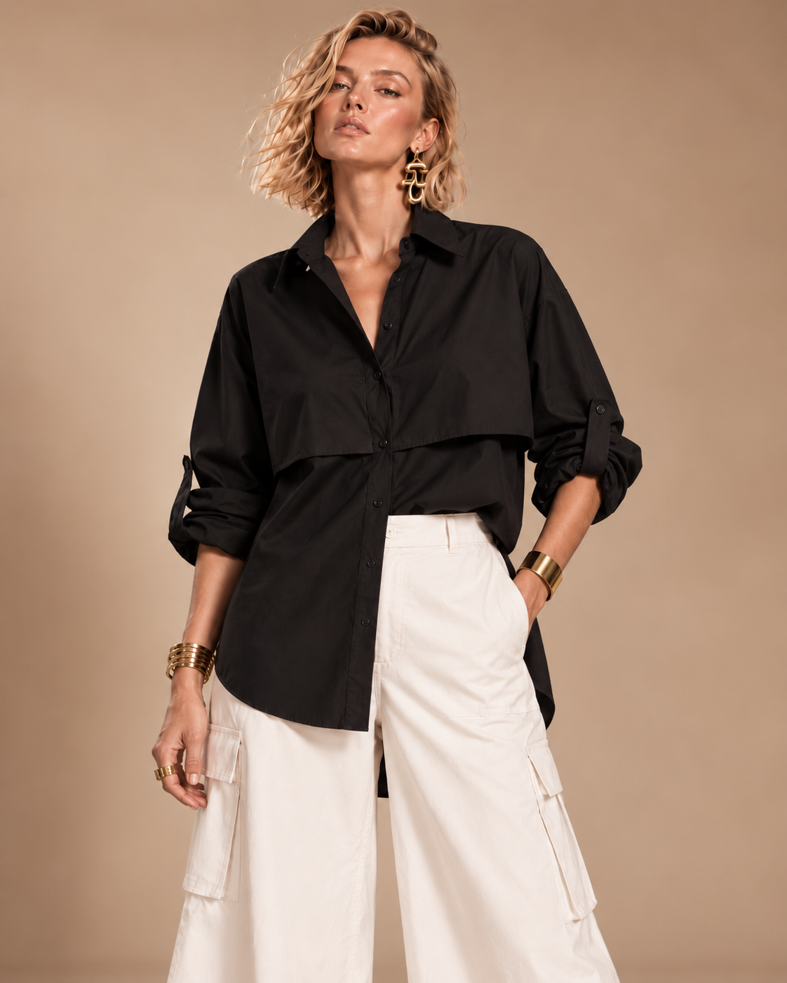 Blusa Favorita negro