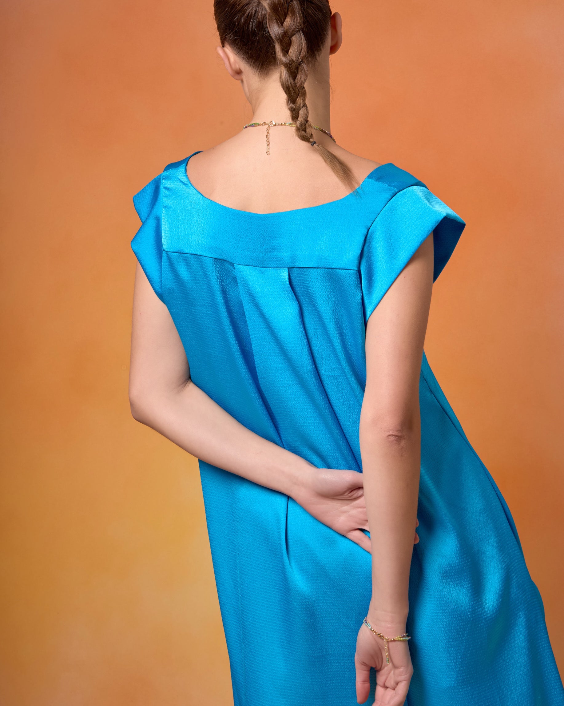 Blusa Palmita Turquesa