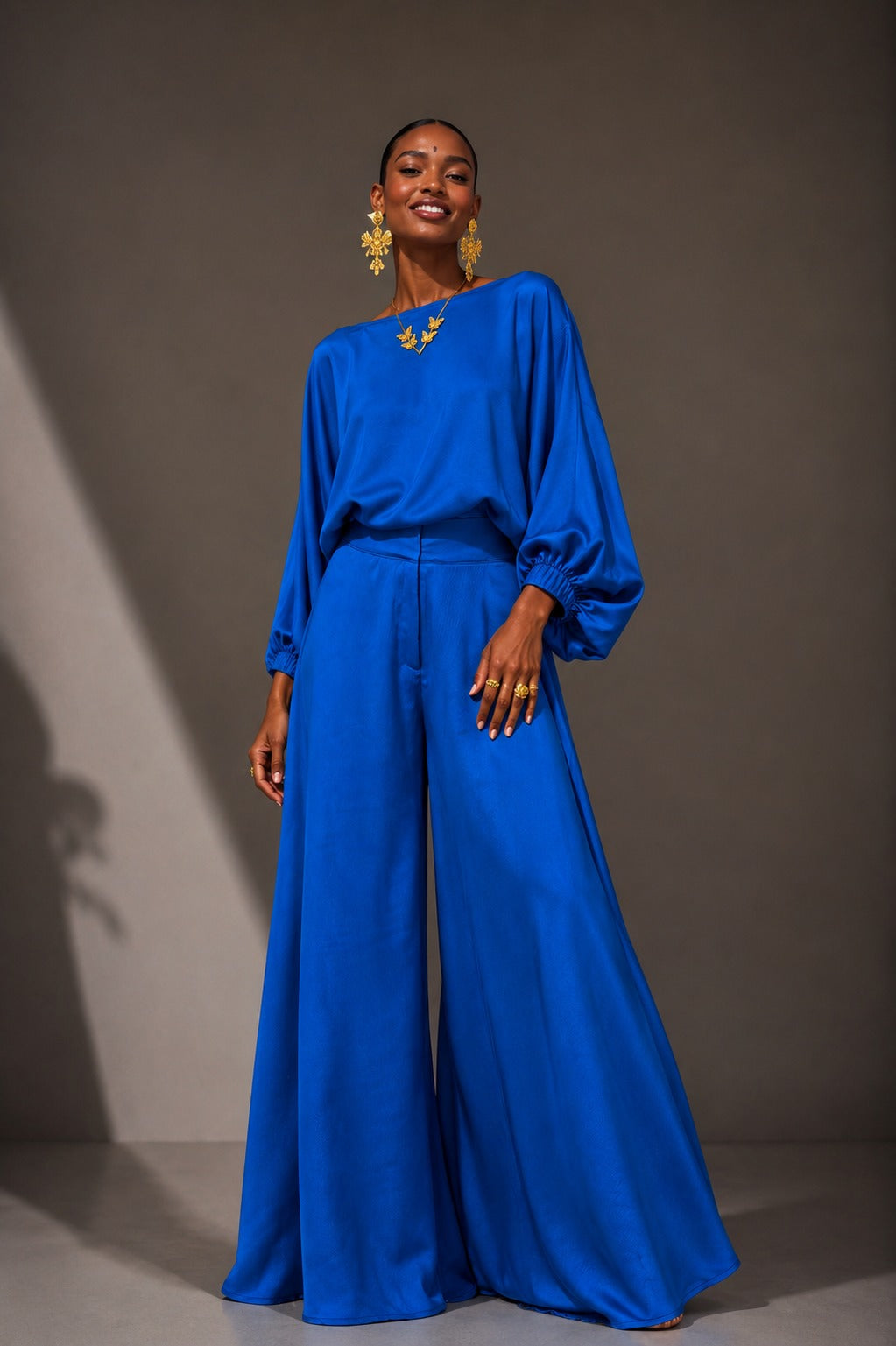 Pantalón Akara Azul