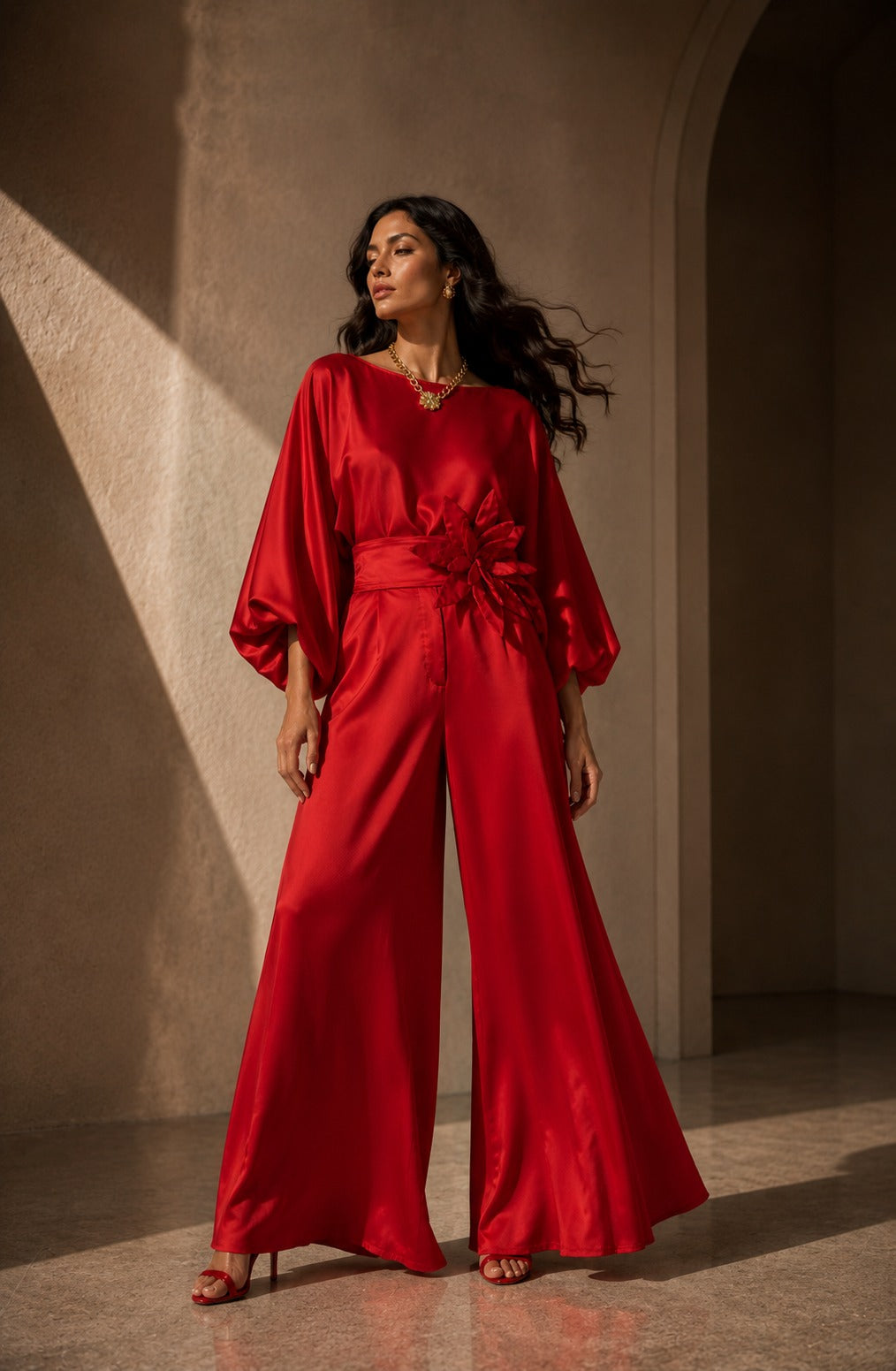 Pantalon Akara Rojo