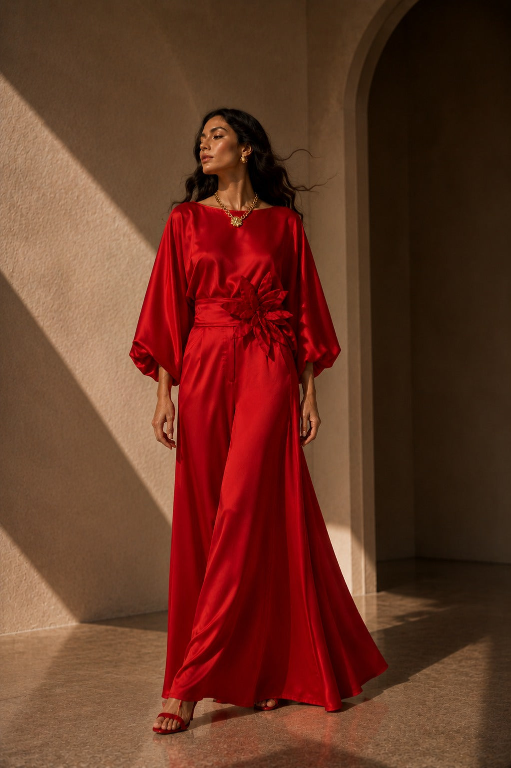 Pantalon Akara Rojo