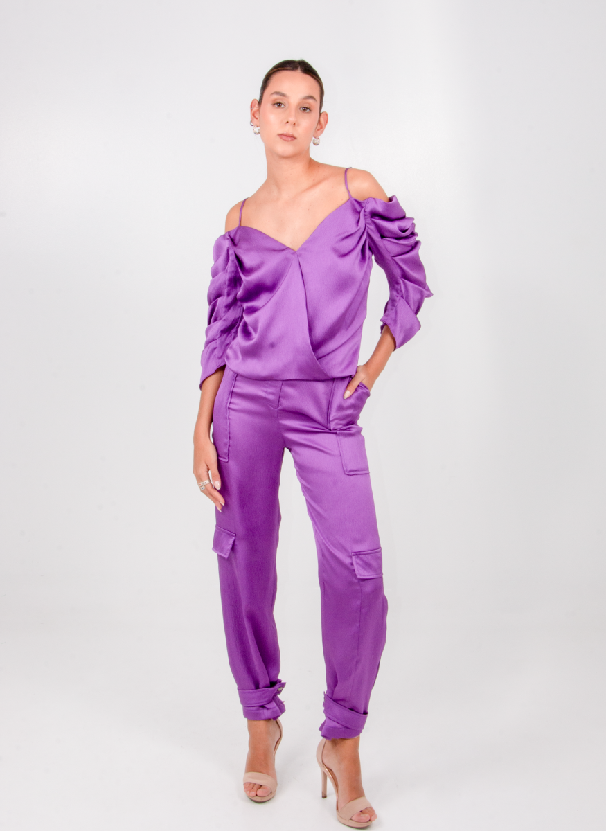 Blusa Yuzu Morada