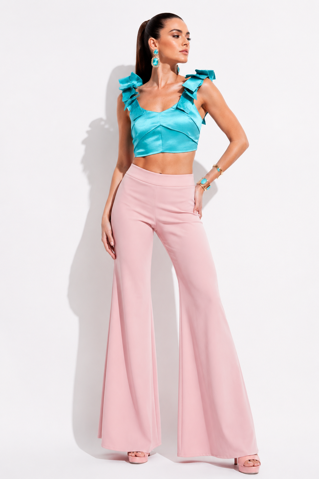 Pantalón Kristal Rosado