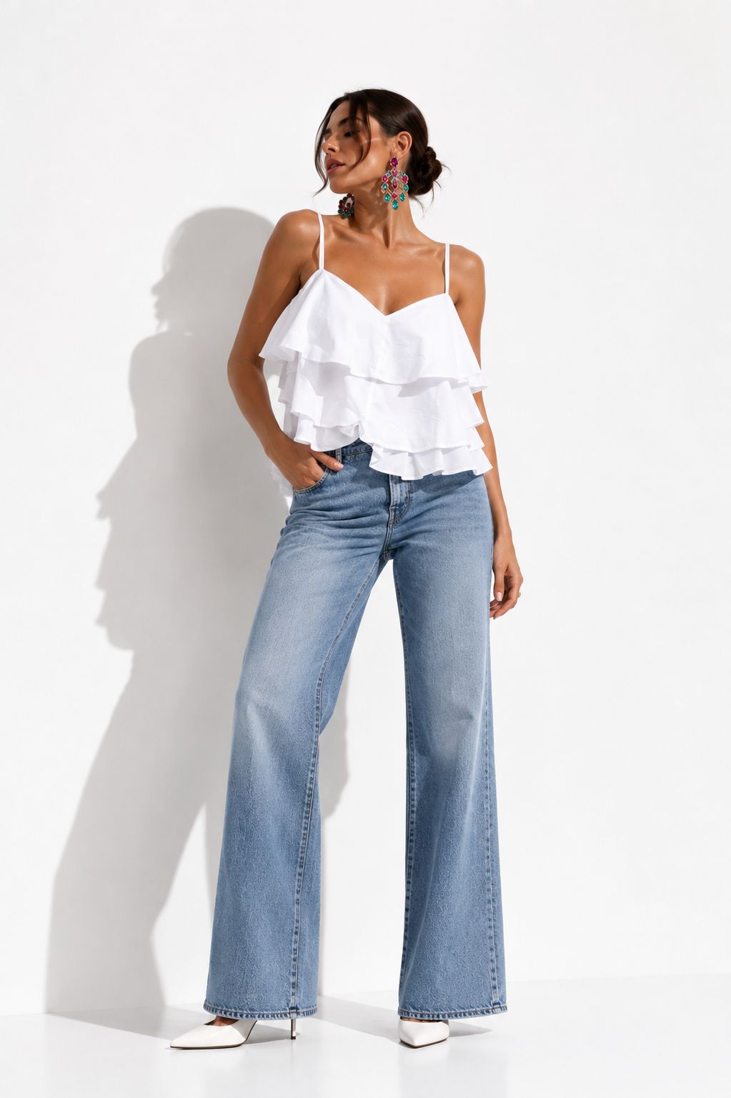 Blusa Salonica Blanca