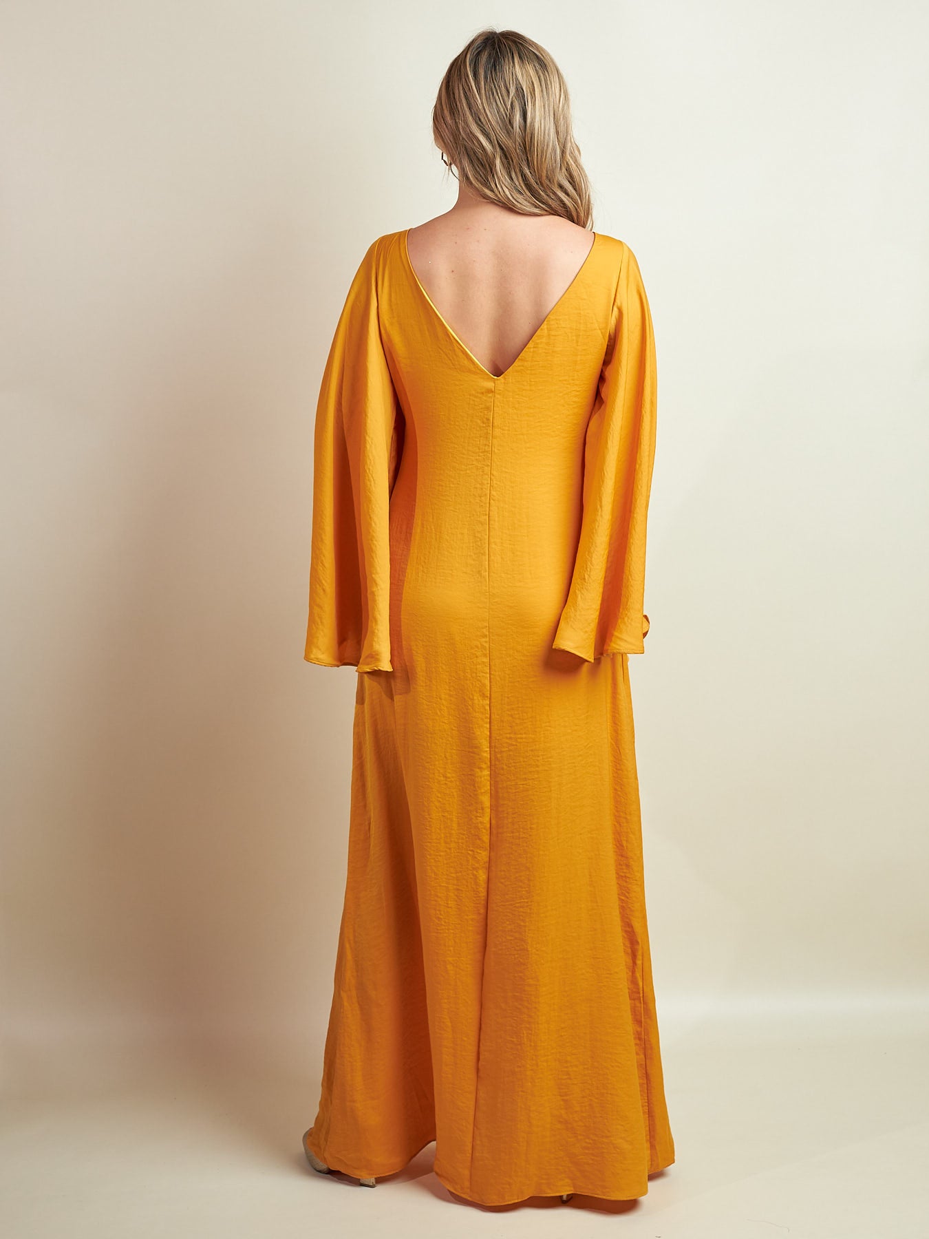 Vestido Damara Mostaza