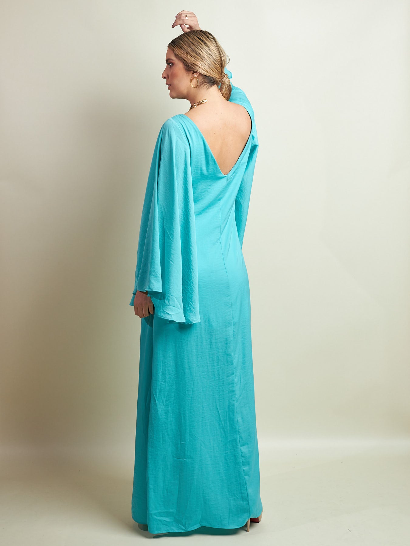 Vestido Damara Turquesa