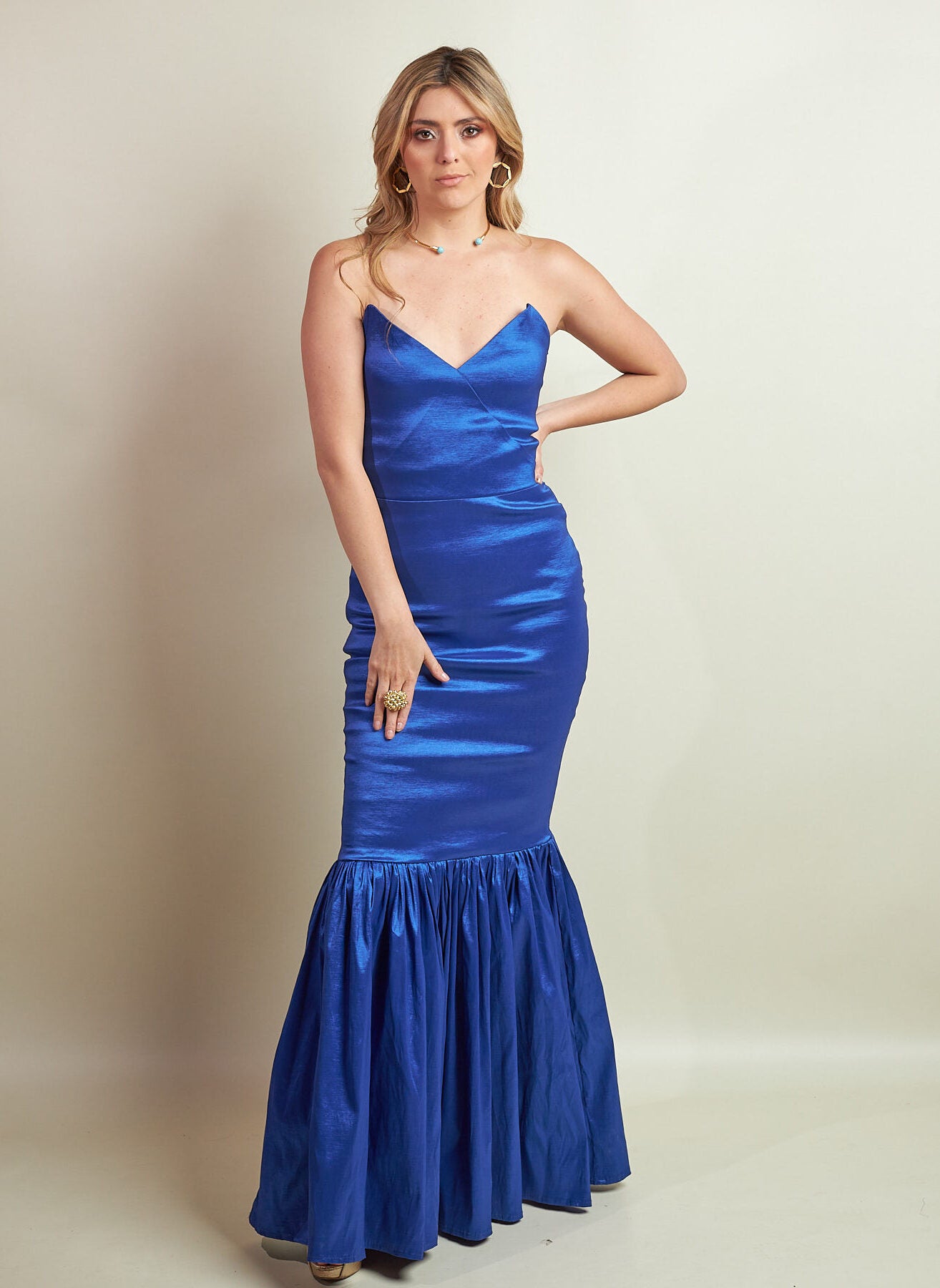 Vestido Leonora Azul