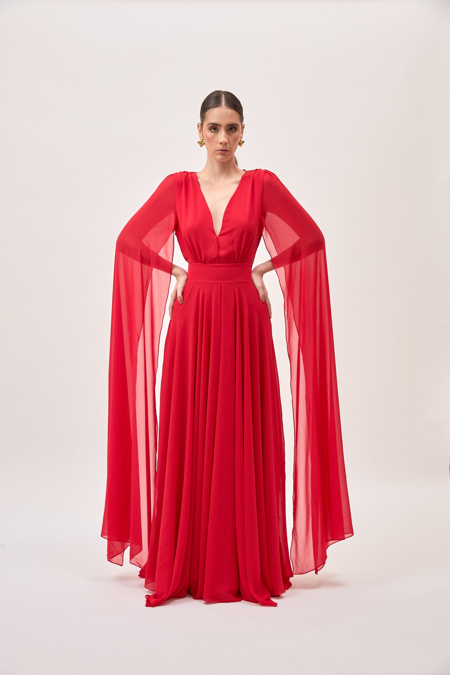 Vestido Girasol Rojo
