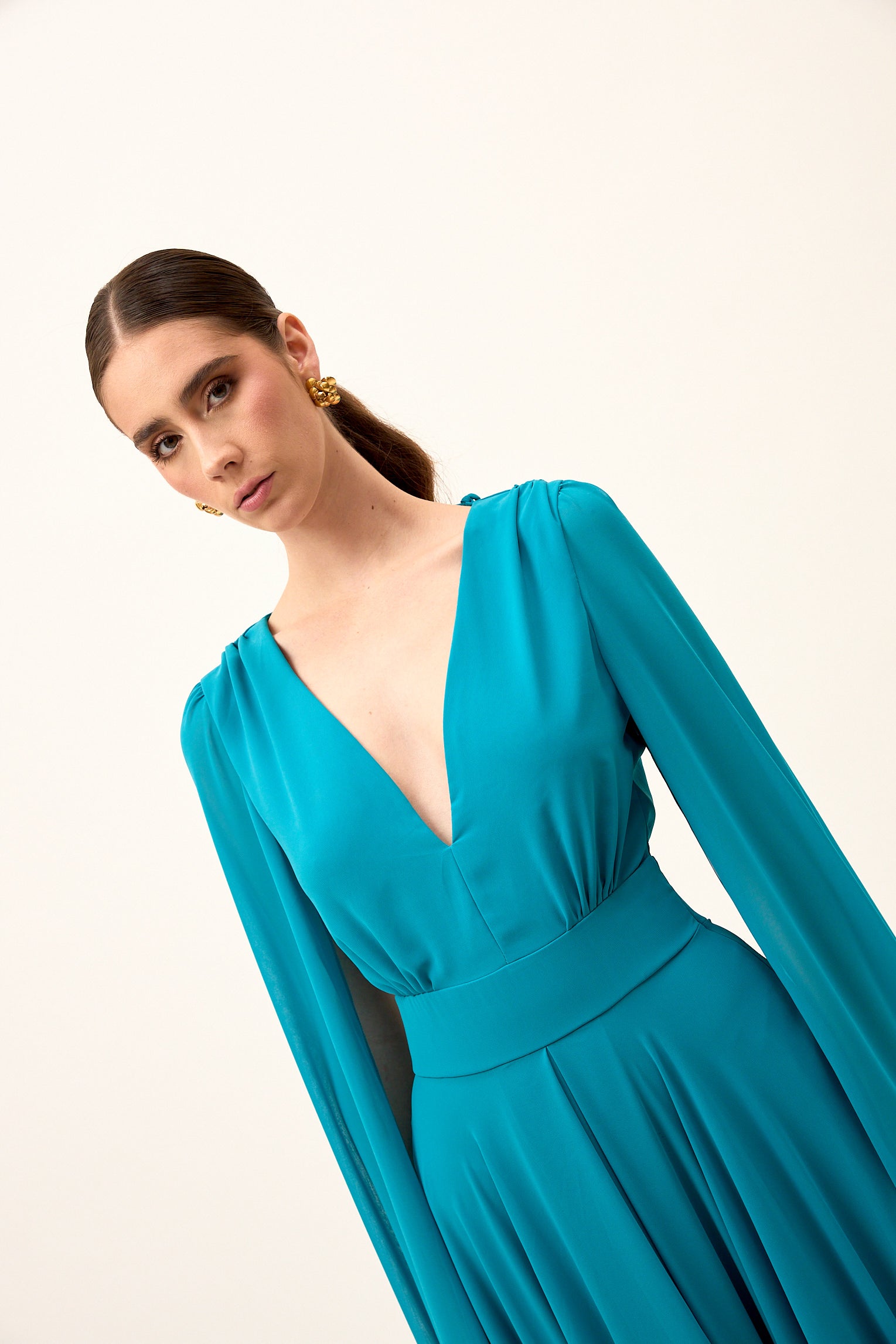 Vestido Girasol Turquesa