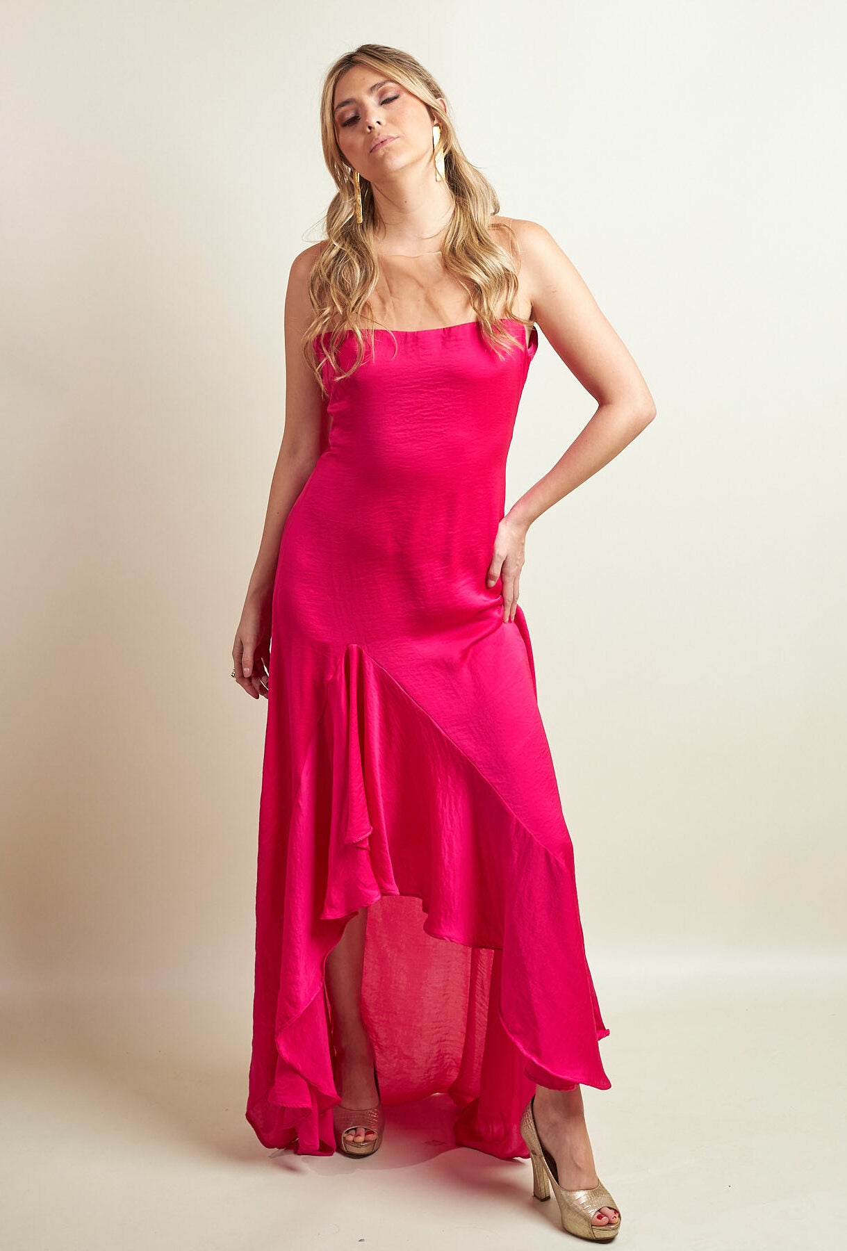 Vestido Inoa Fucsia