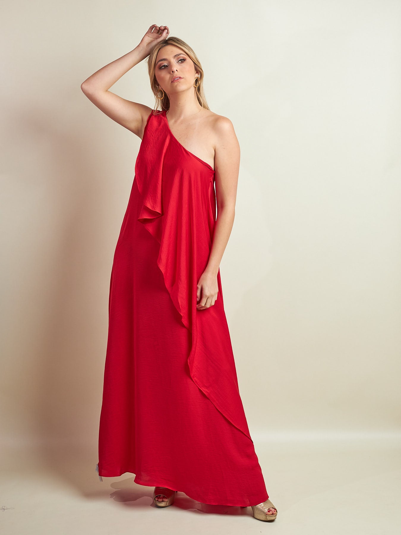 Vestido Mesina Rojo