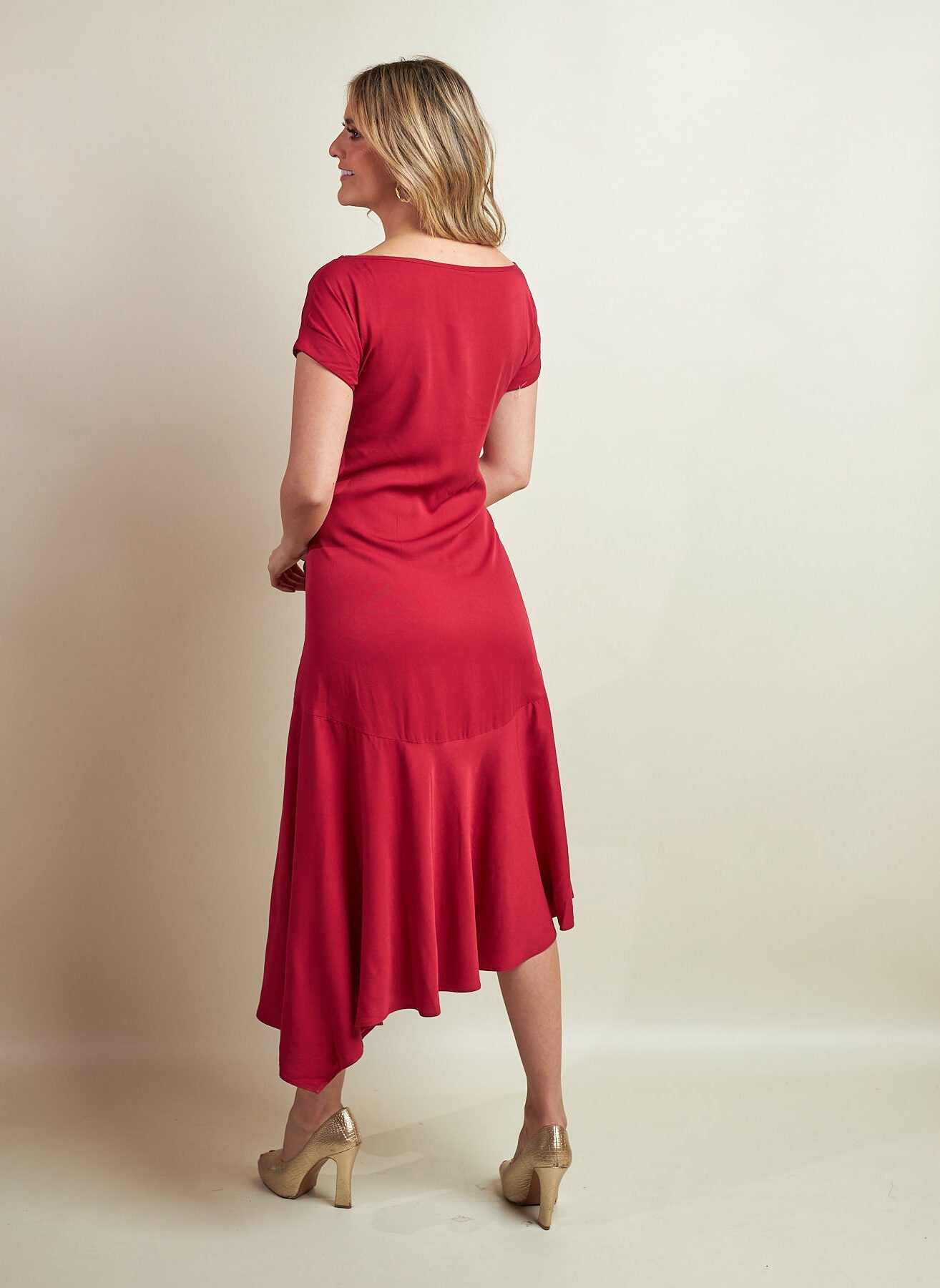 Vestido Nicolasa Rojo