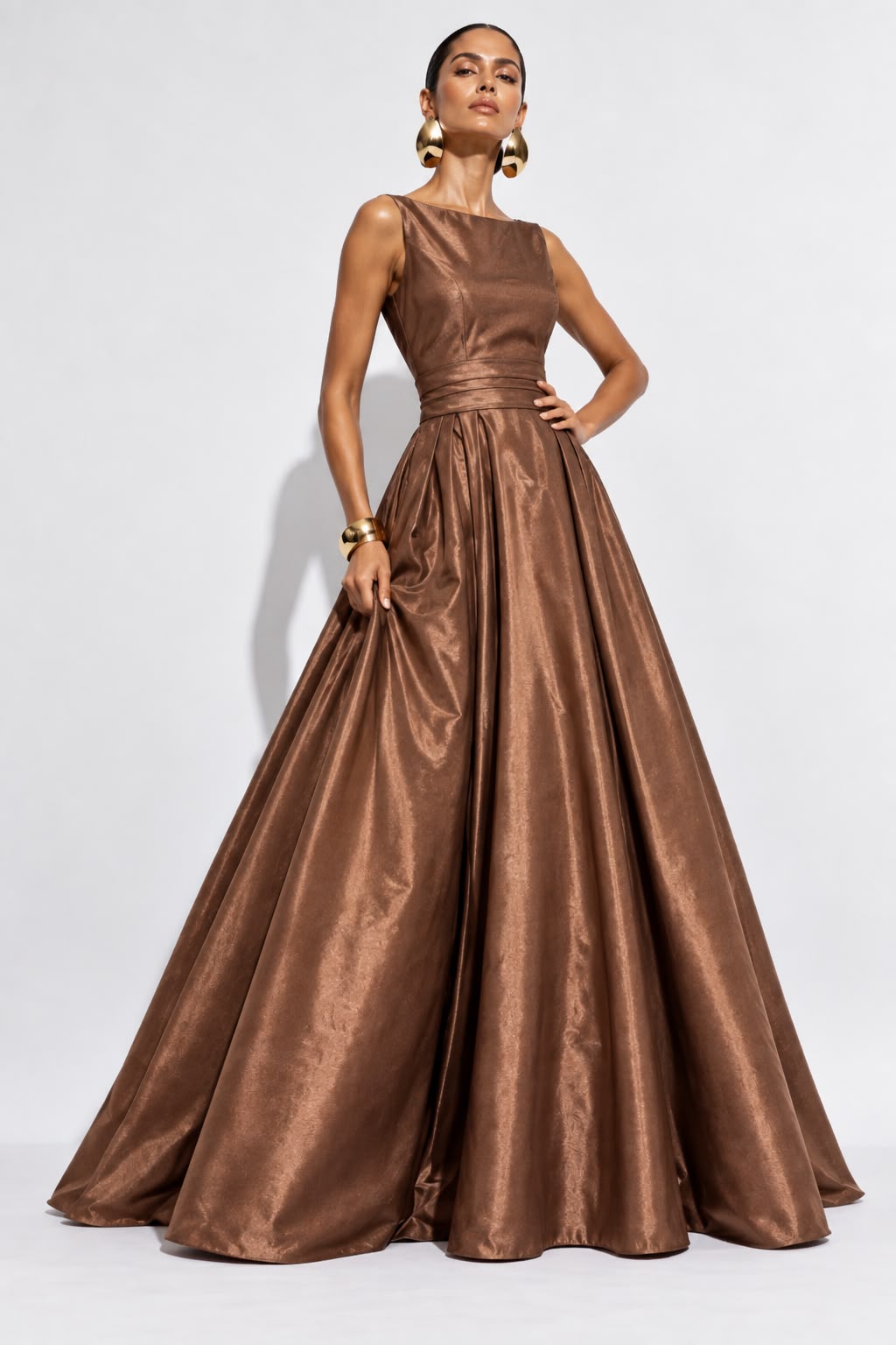 Vestido Genoveva Cafe