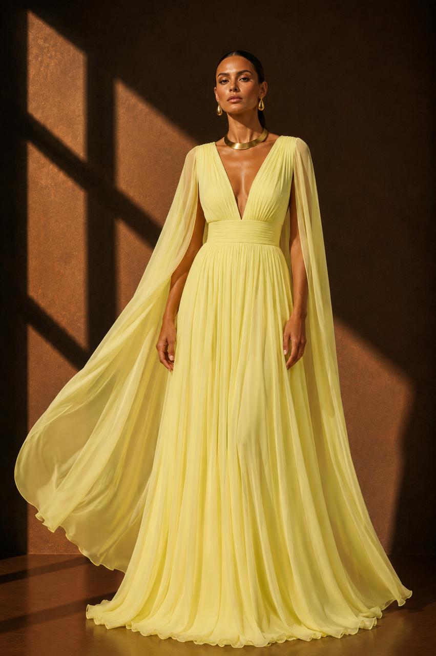 Vestido Girasol Amarillo