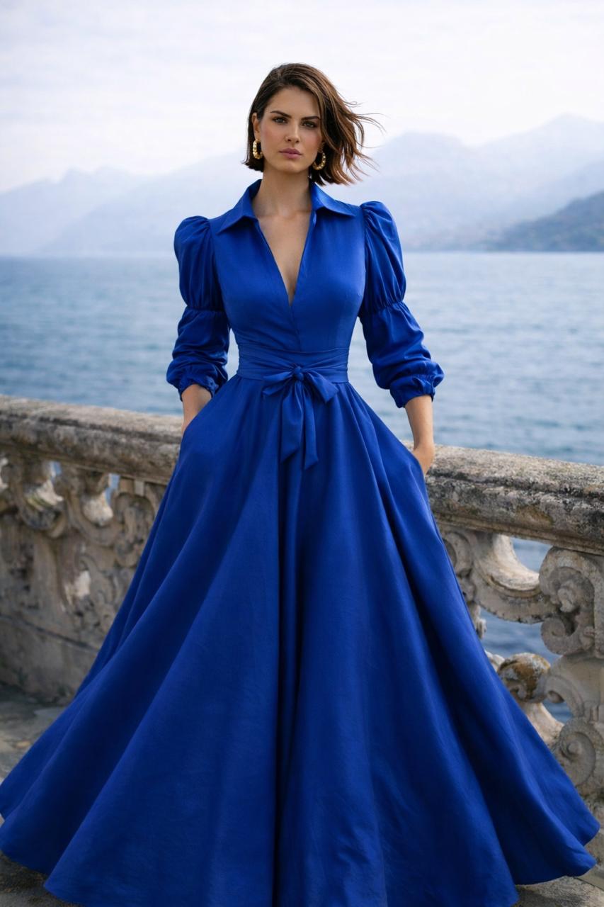 Vestido Kharolina Azul