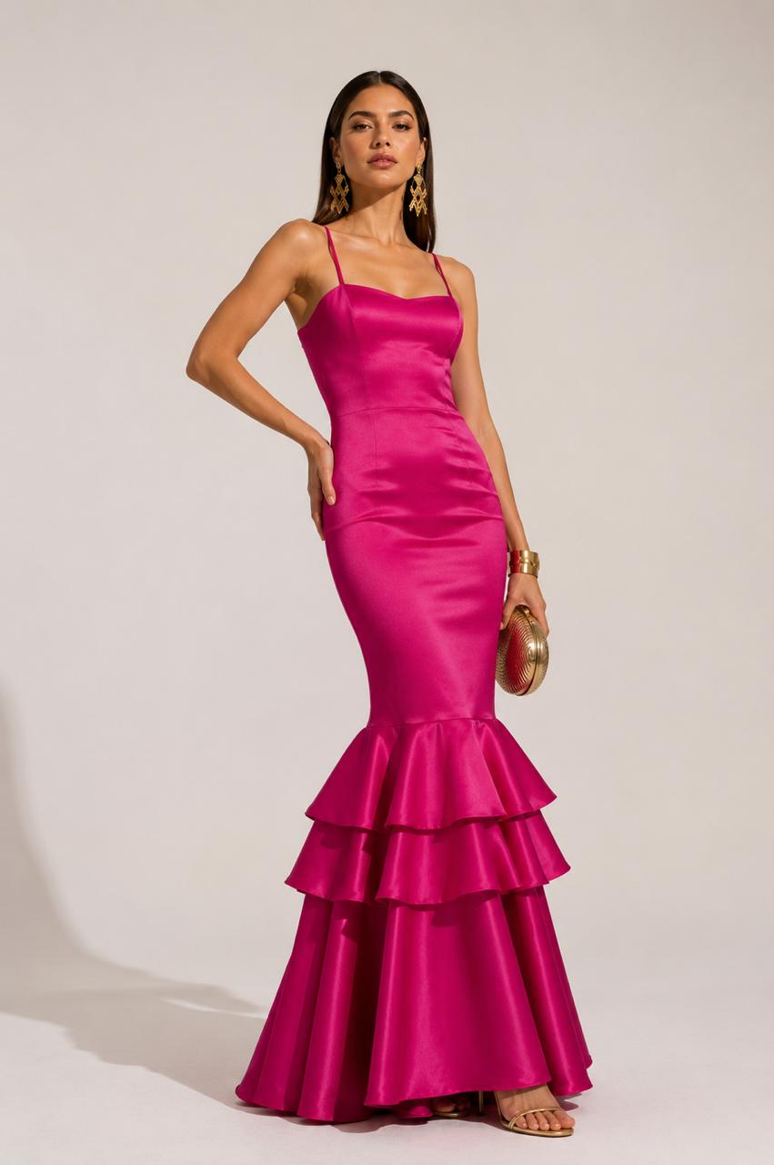 Vestido Lucy Fucsia