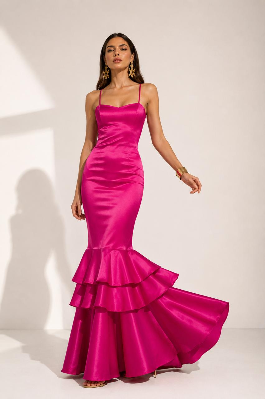 Vestido Lucy Fucsia