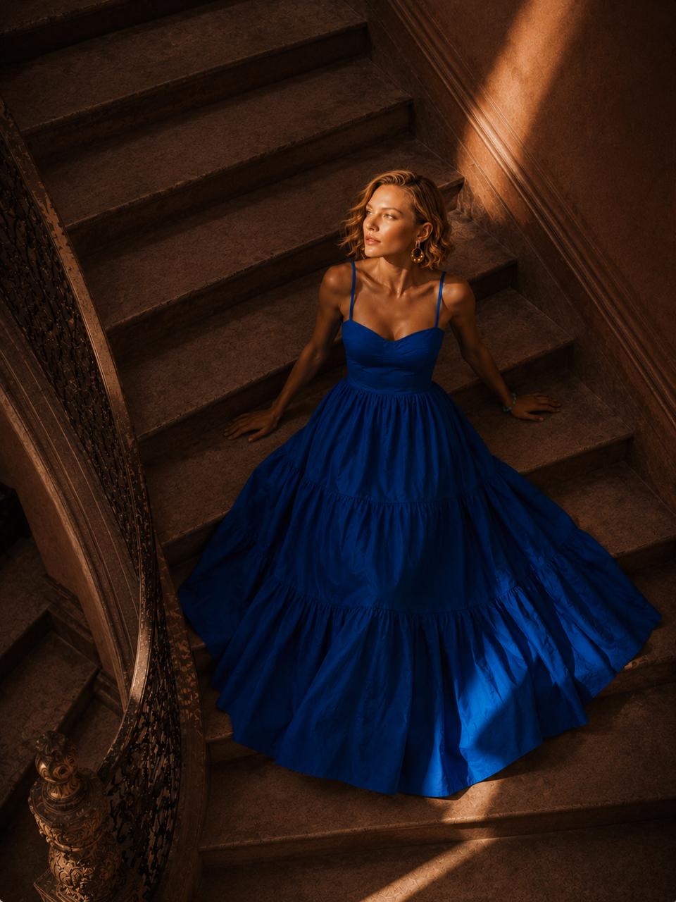 Vestido Pijao Azul