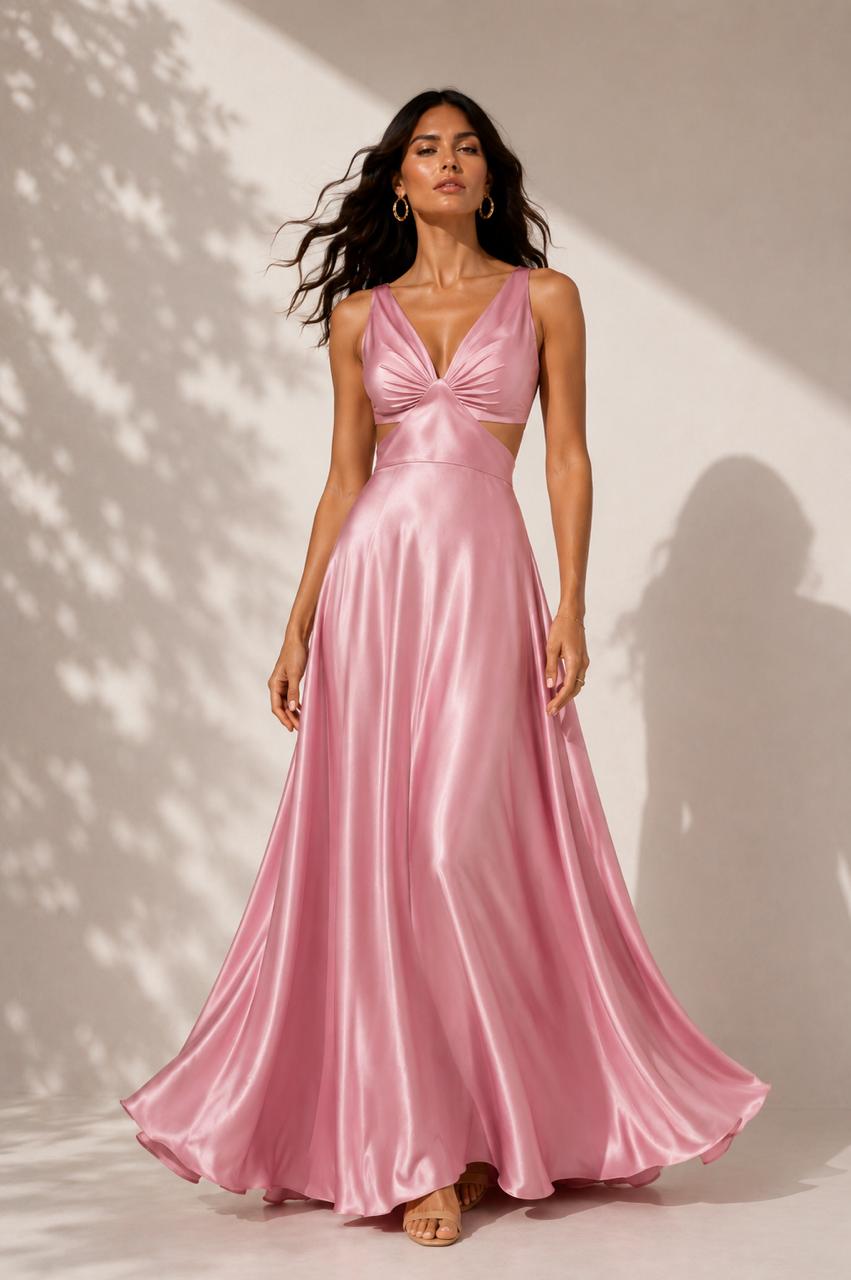 Vestido Quindio Rosado