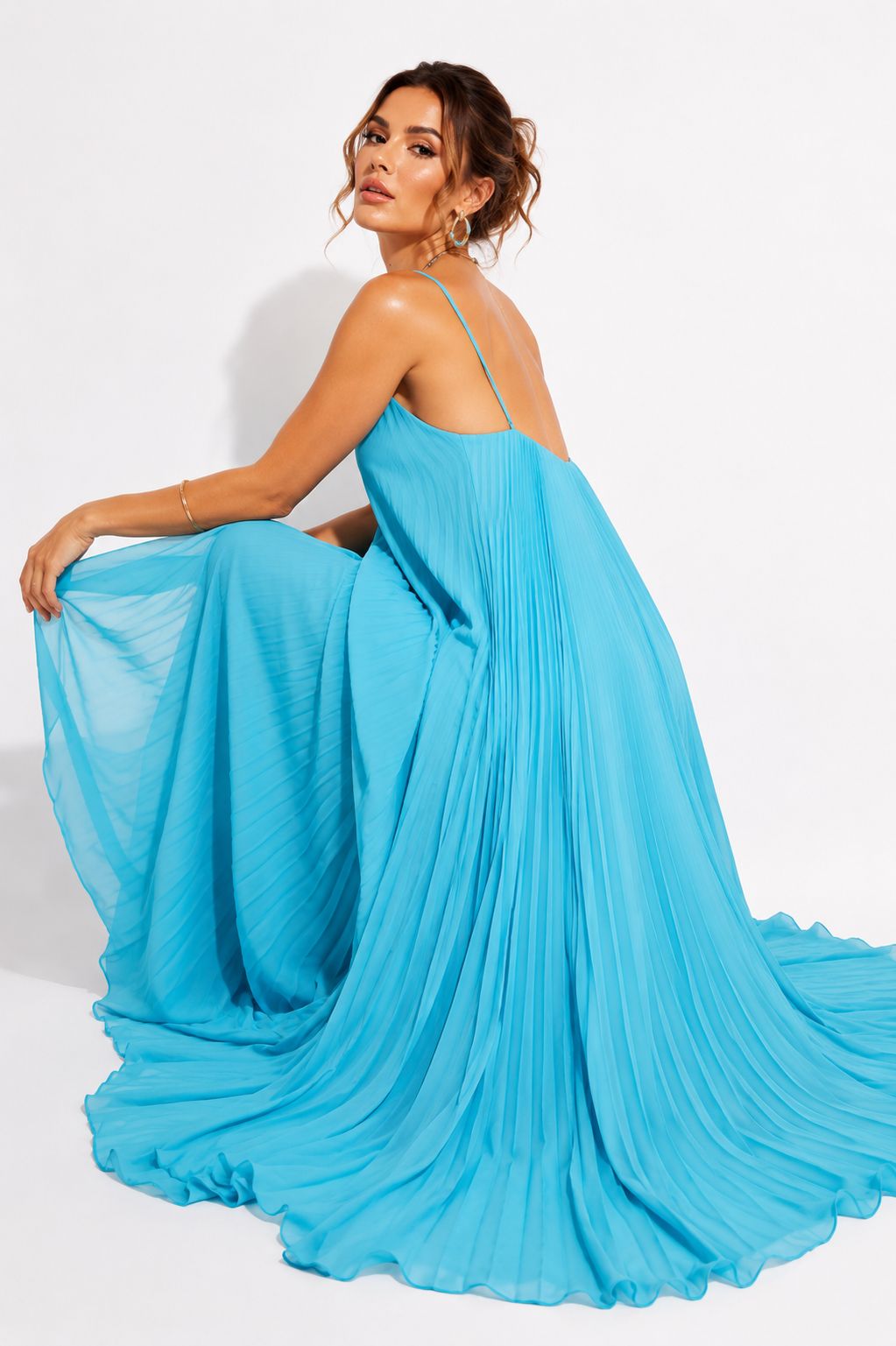 Vestido Suarez Turquesa