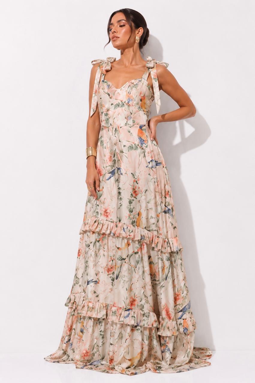 Vestido Teem Pájaros Degradé