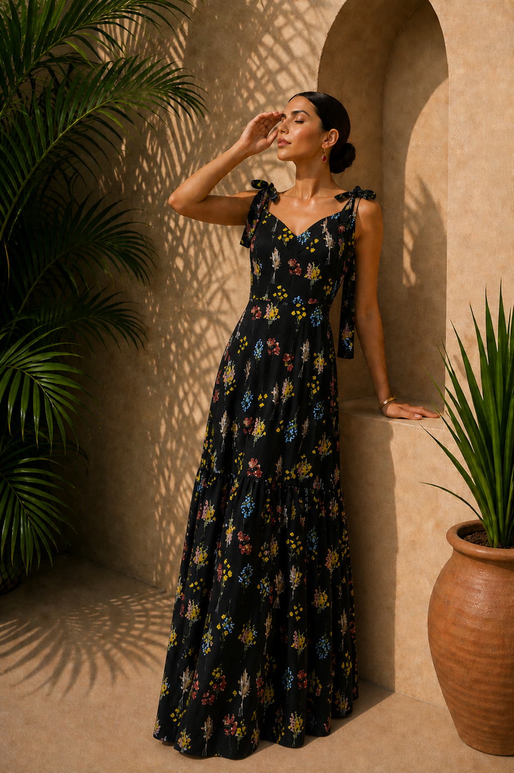 Vestido Team Azul Estampado