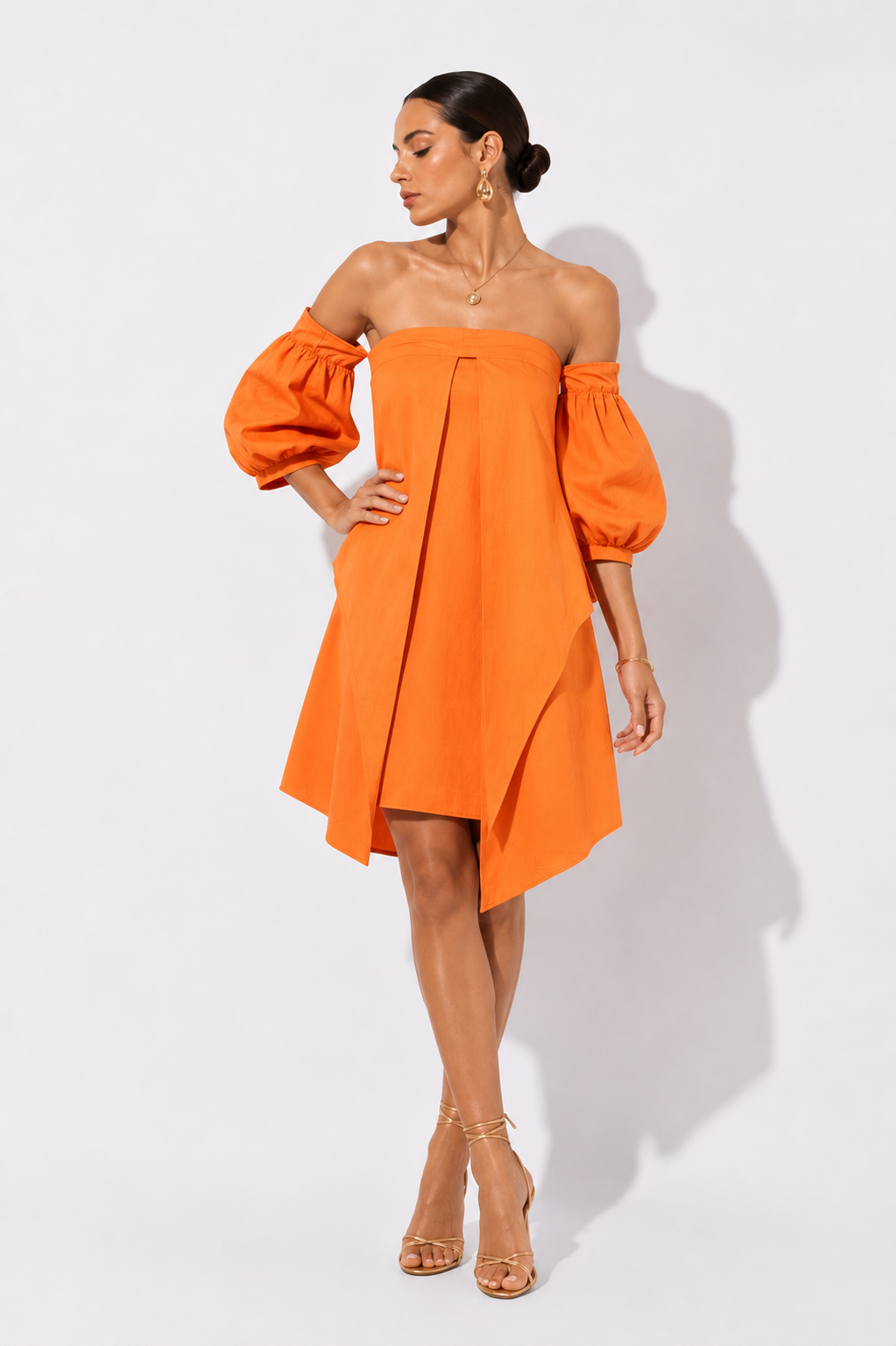 Vestido Adele Naranja