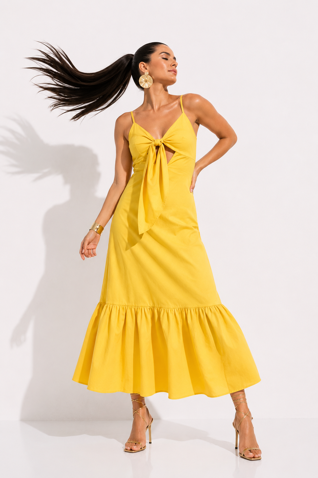 Vestido Ananda Amarillo