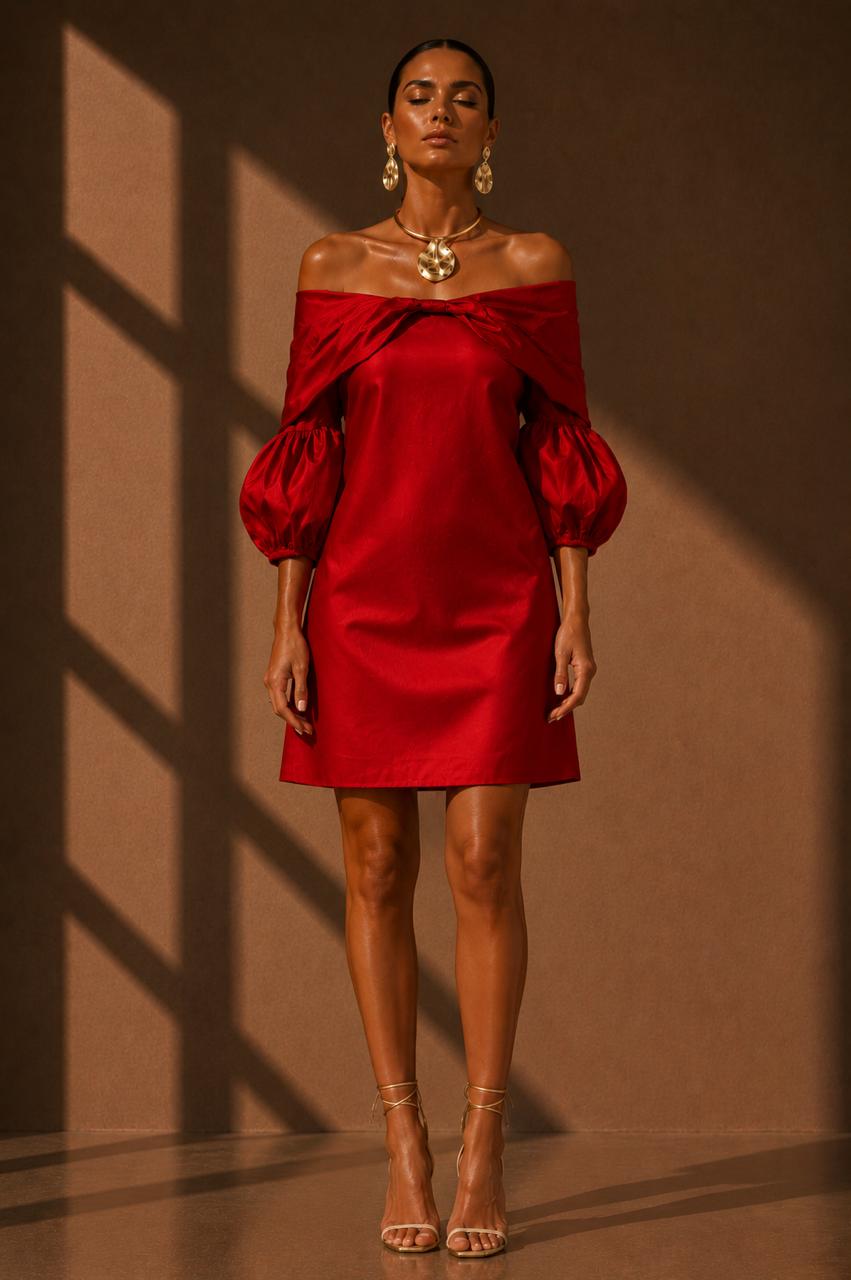 Vestido Magdis Rojo