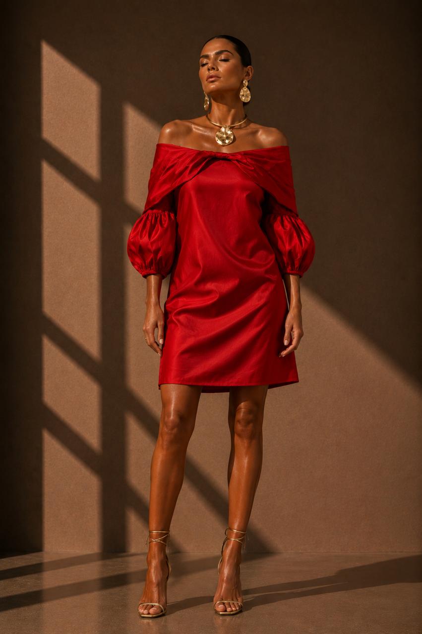 Vestido Magdis Rojo