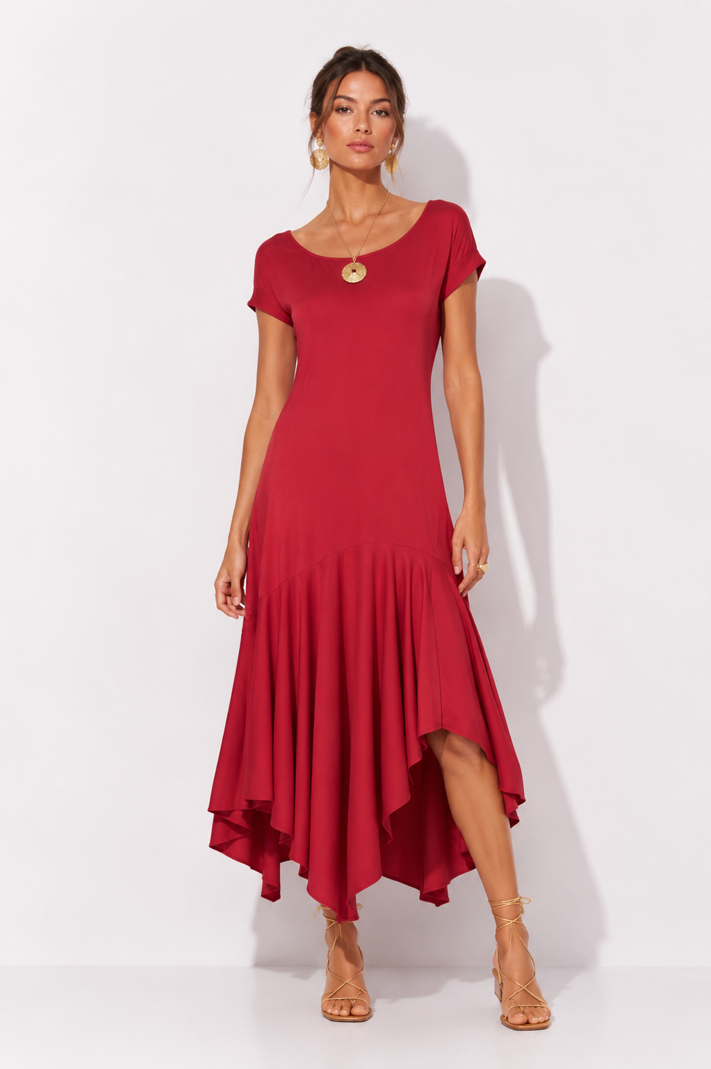 Vestido Nicolasa Rojo