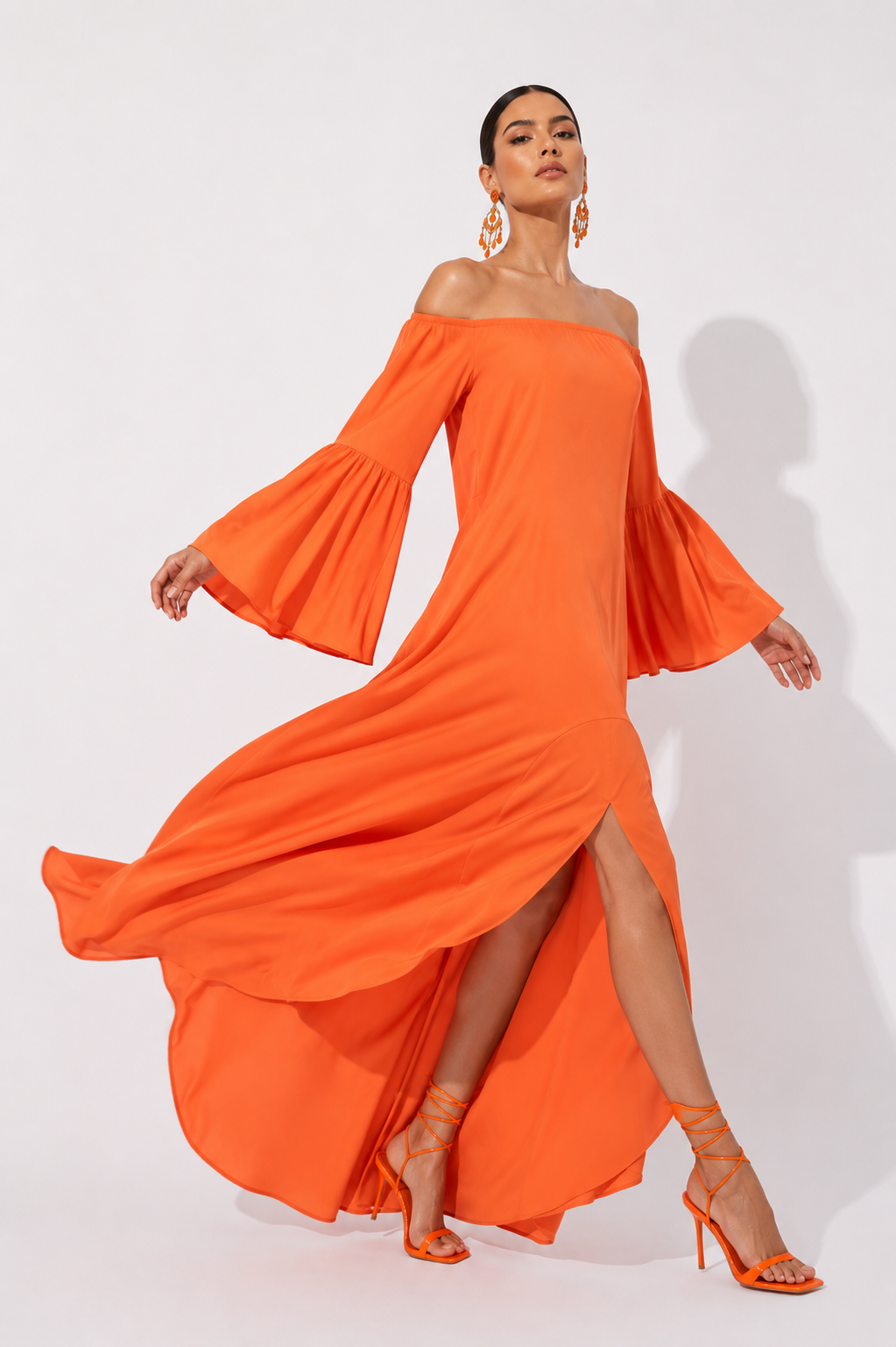 Vestido Sevilla Naranja