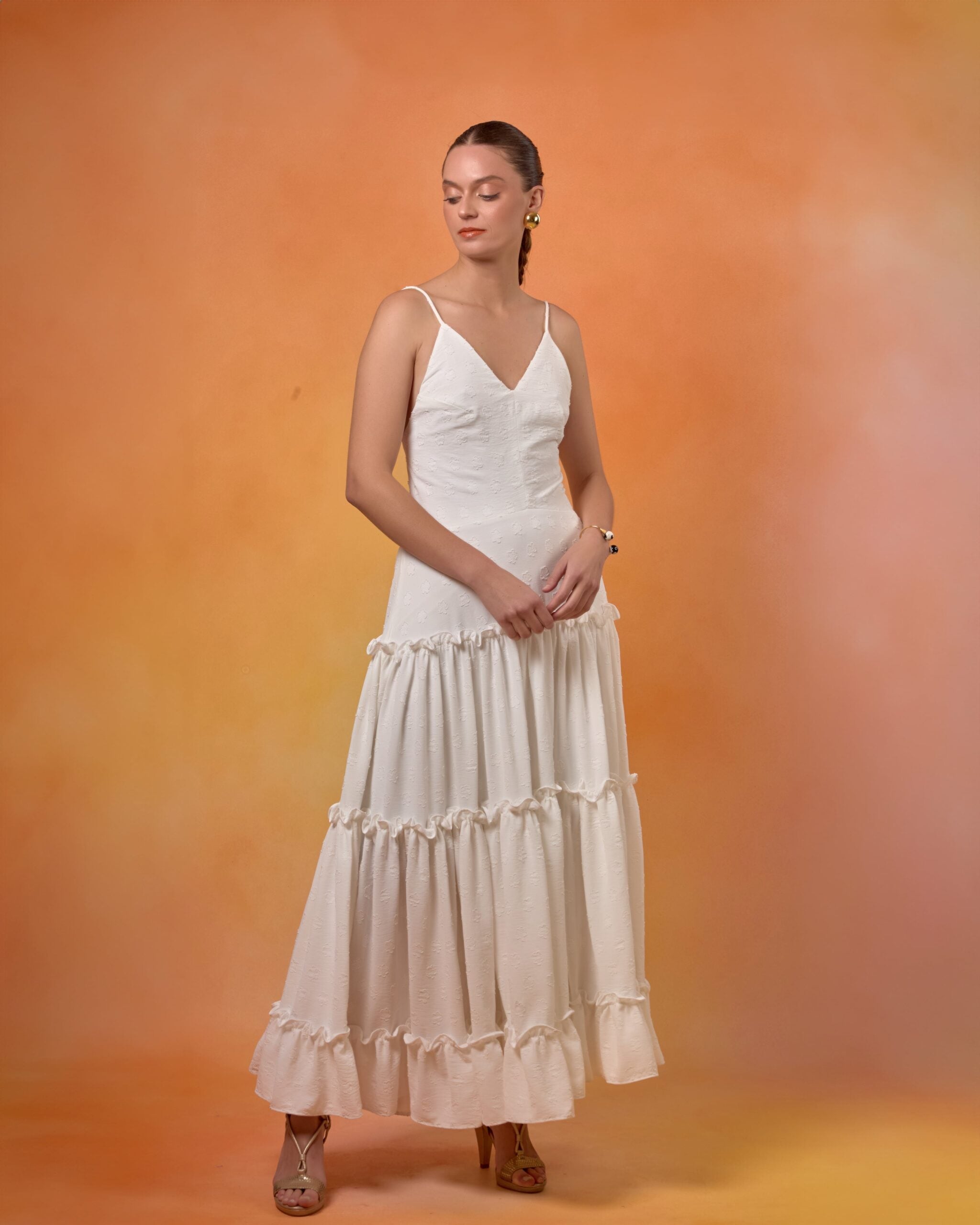 Vestido Alejandrita Blanco