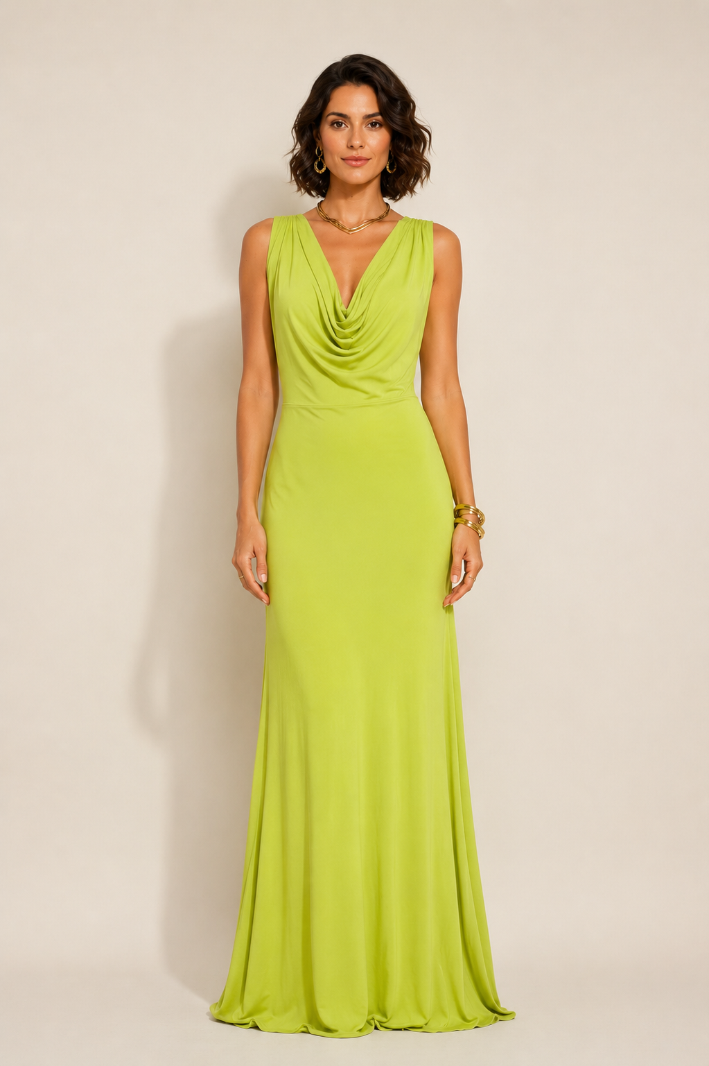 Vestido Brianna Amarillo Limón